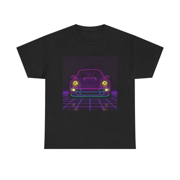 Porsche 911 (993) Neon Synthwave Unisex Tee