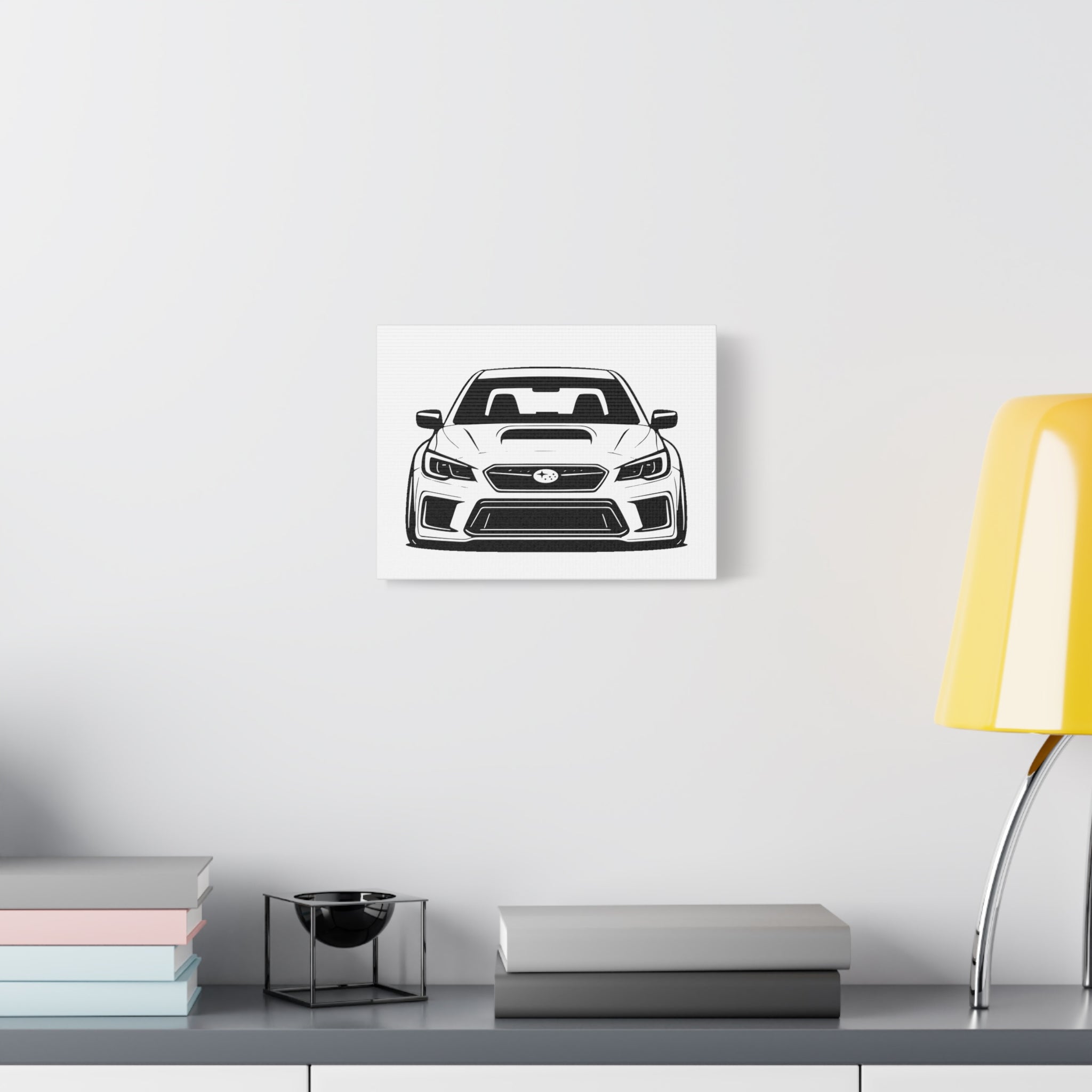 Subaru WRX STI Canvas Wall Art