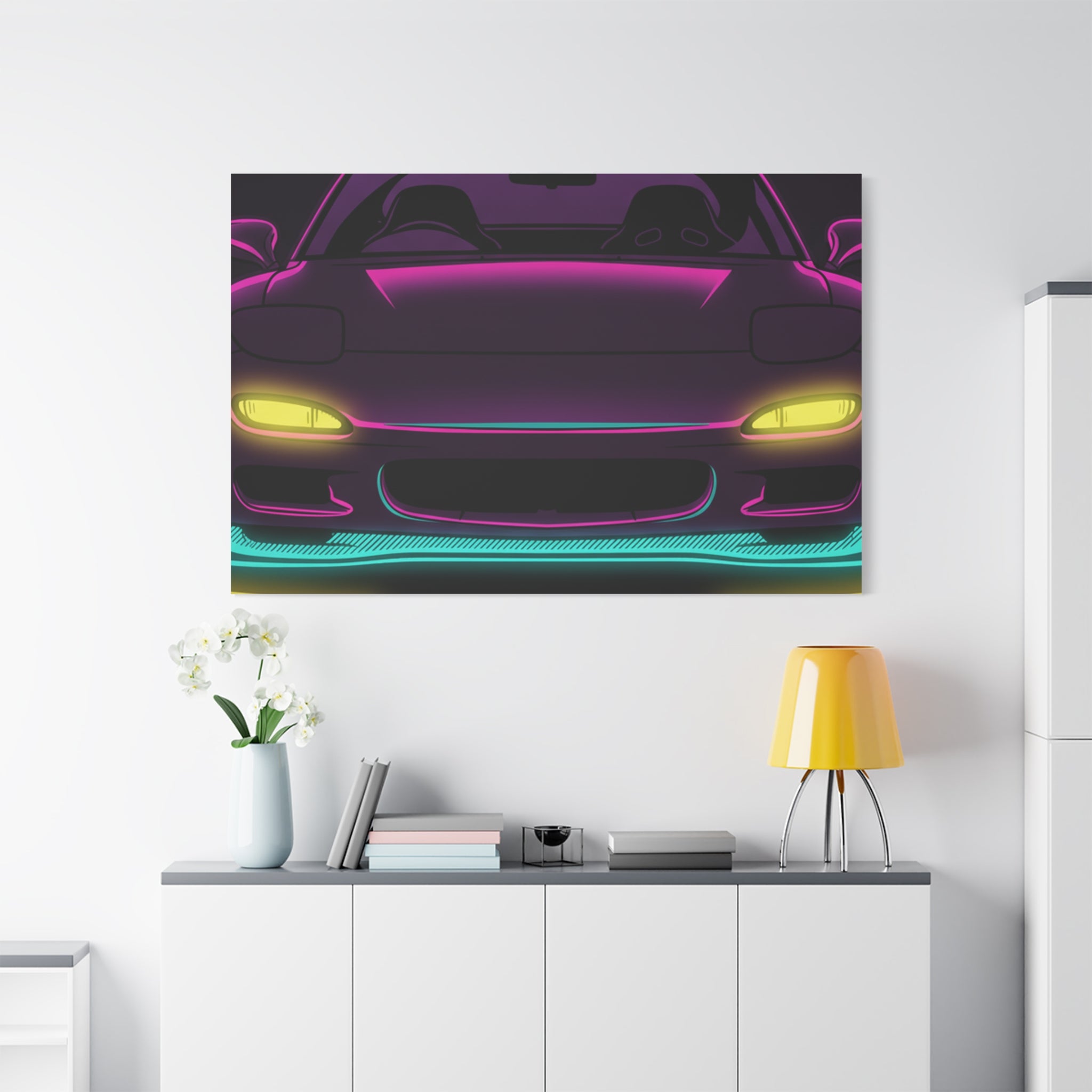 Mazda RX-7 FD Canvas Wall Art