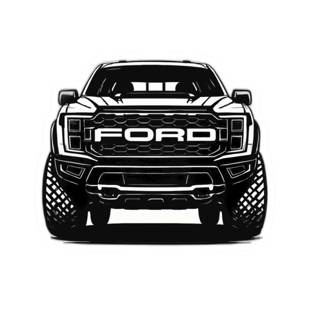 Ford F150 Gen 3 Raptor Sticker