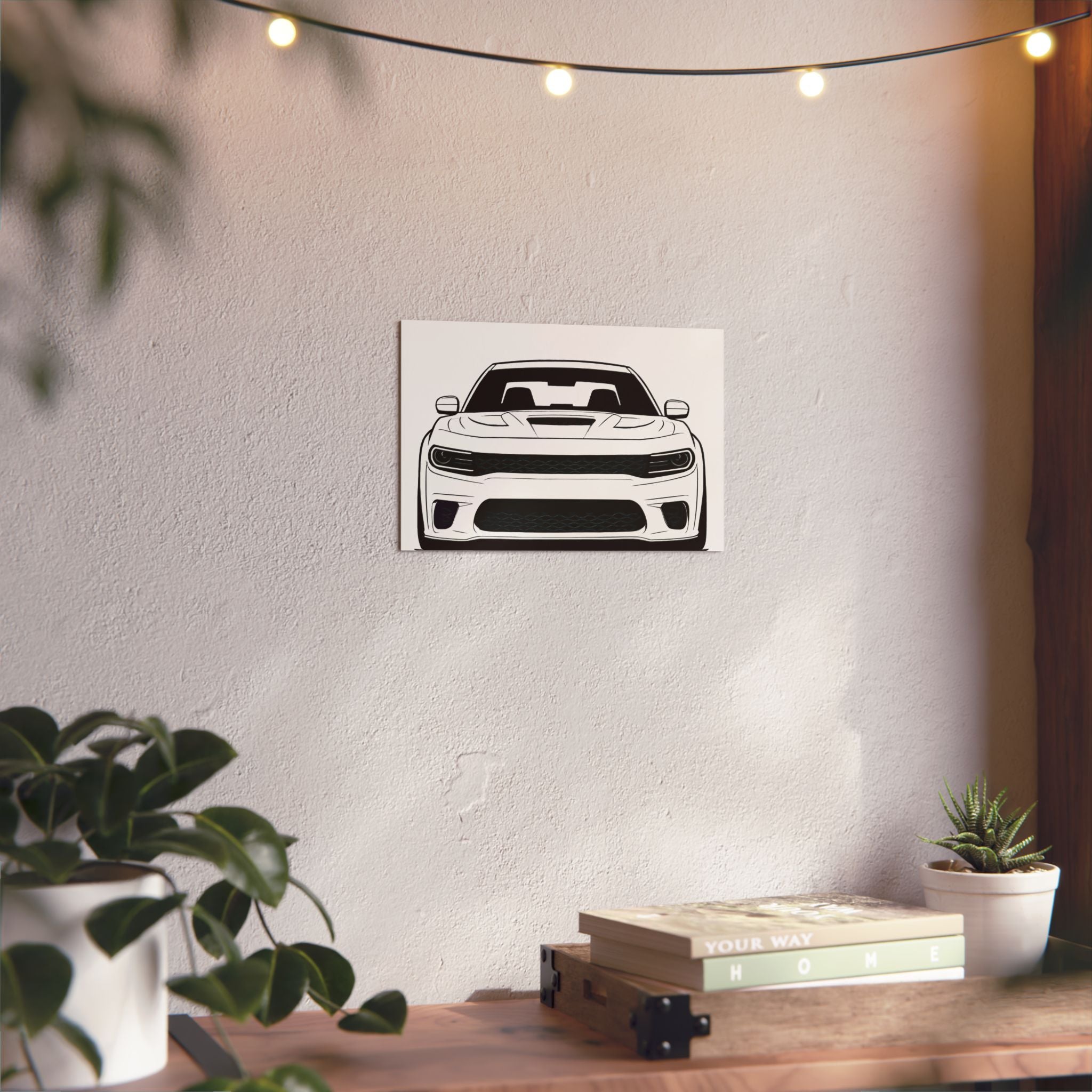 Dodge Charger SRT Hellcat | Metal Wall Sign