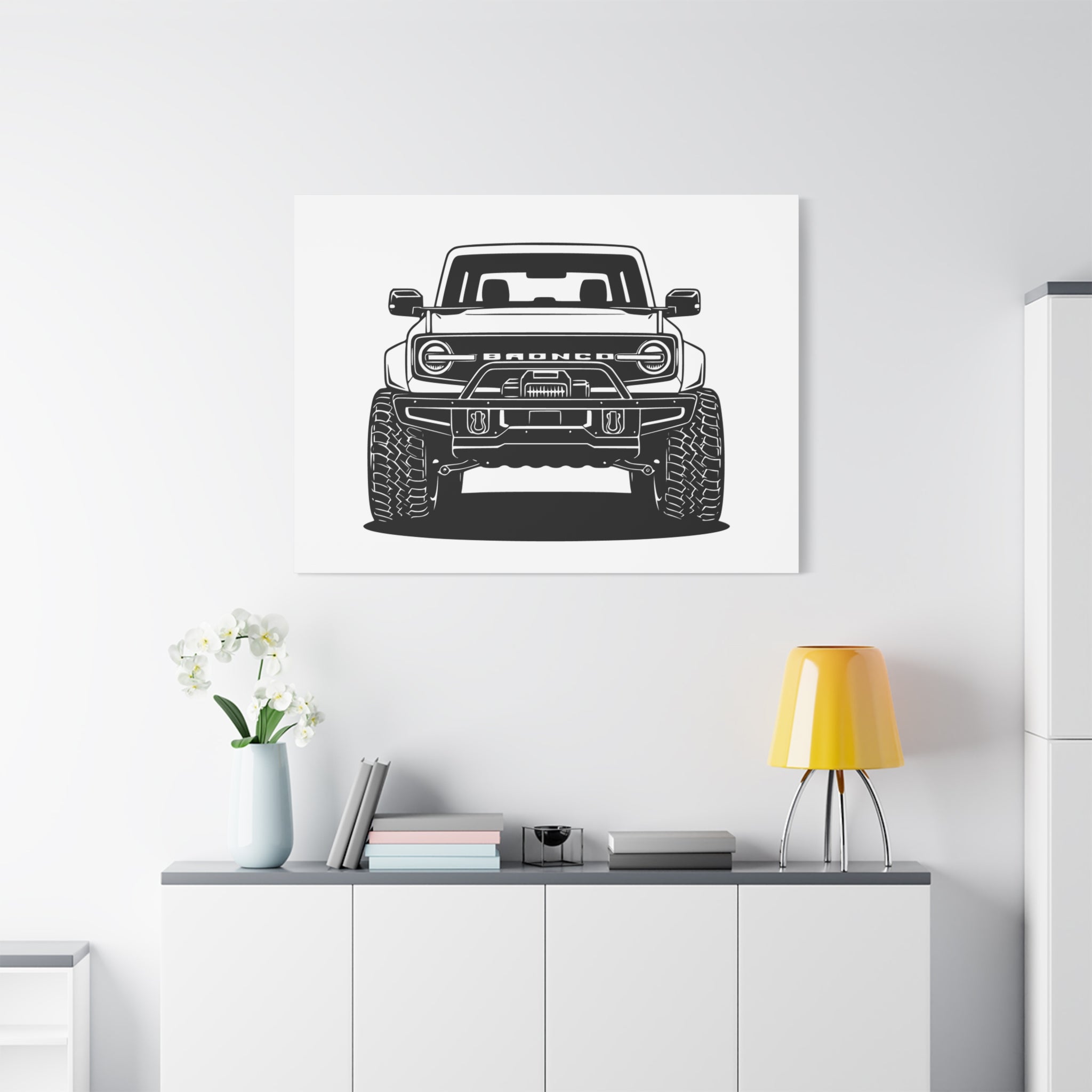 Ford Bronco (2021+) Canvas Wall Art