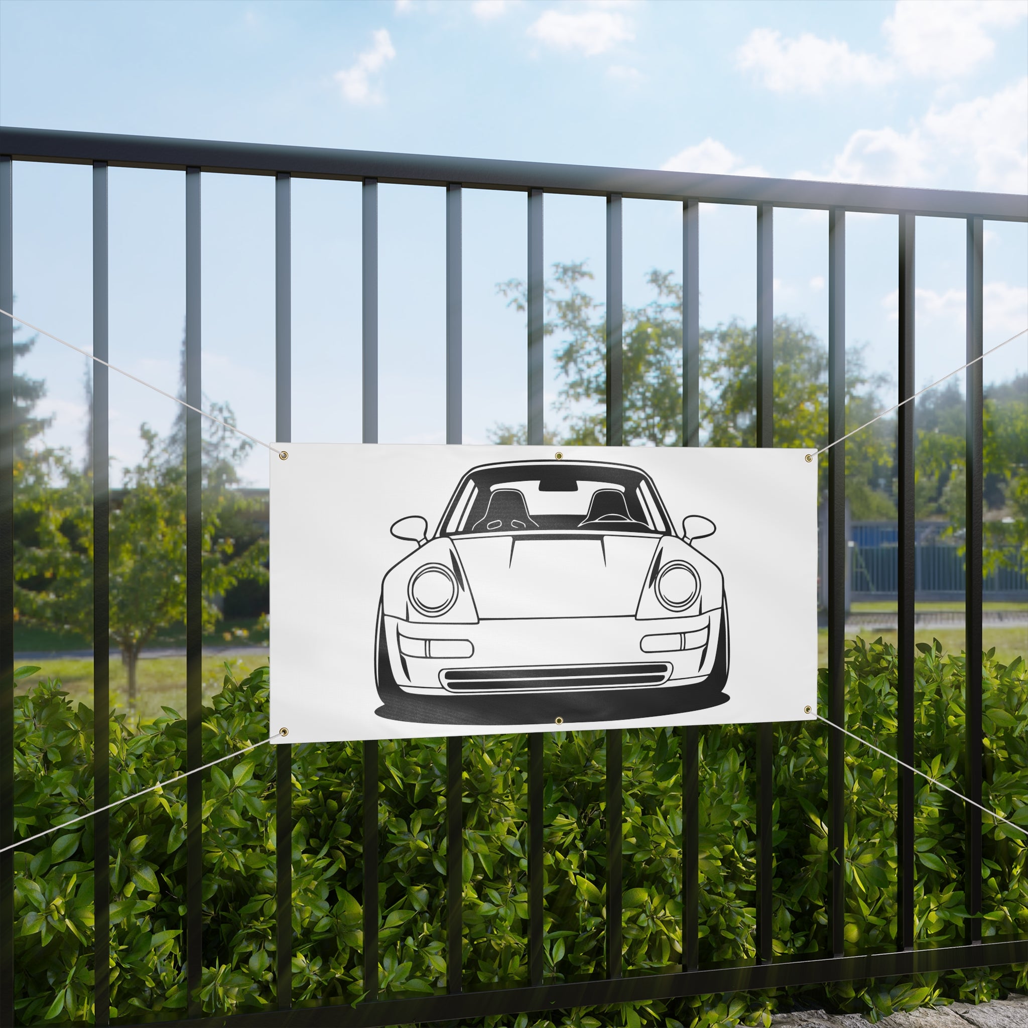 Porsche 964 Singer Banner