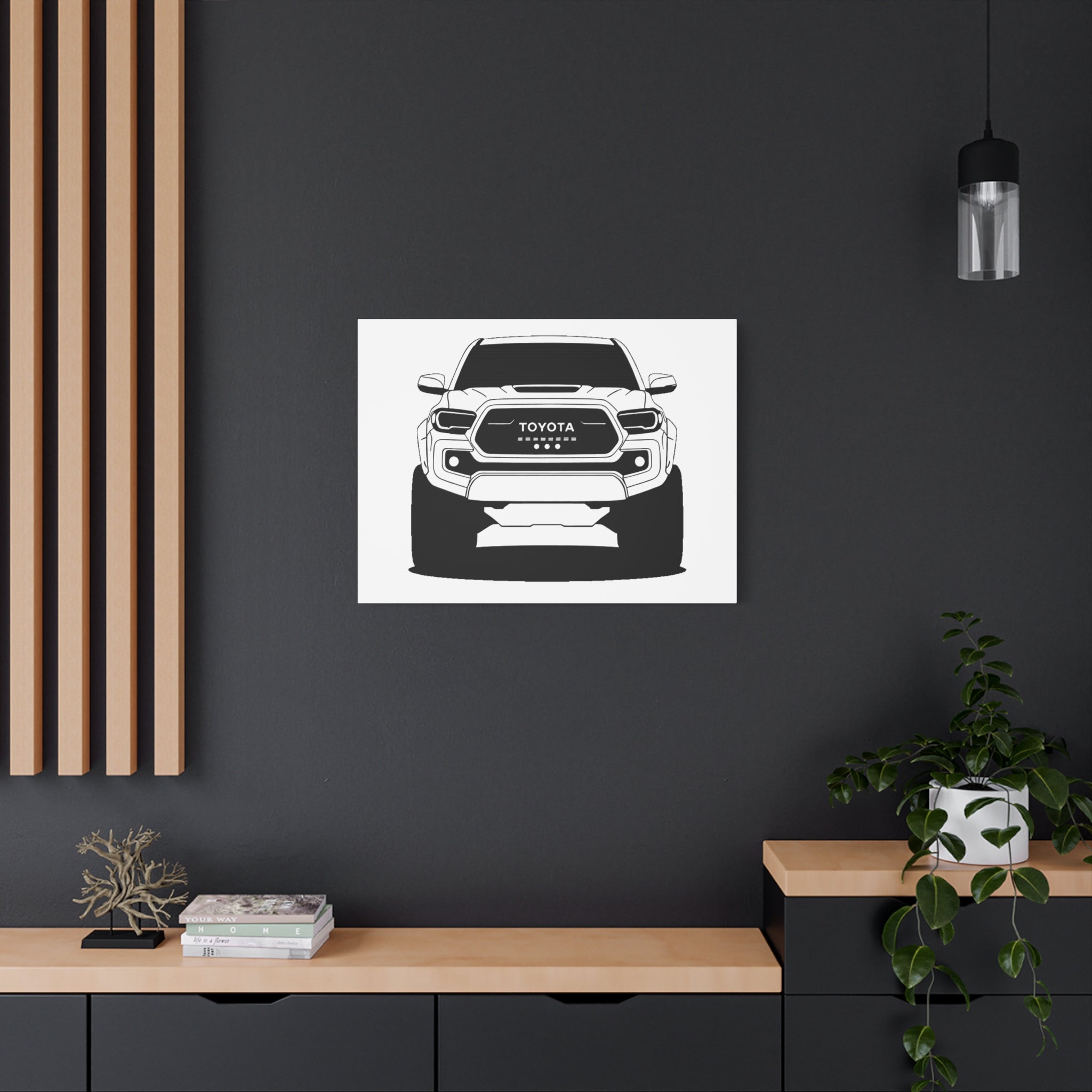 Toyota Tacoma TRD Pro Canvas Wall Art