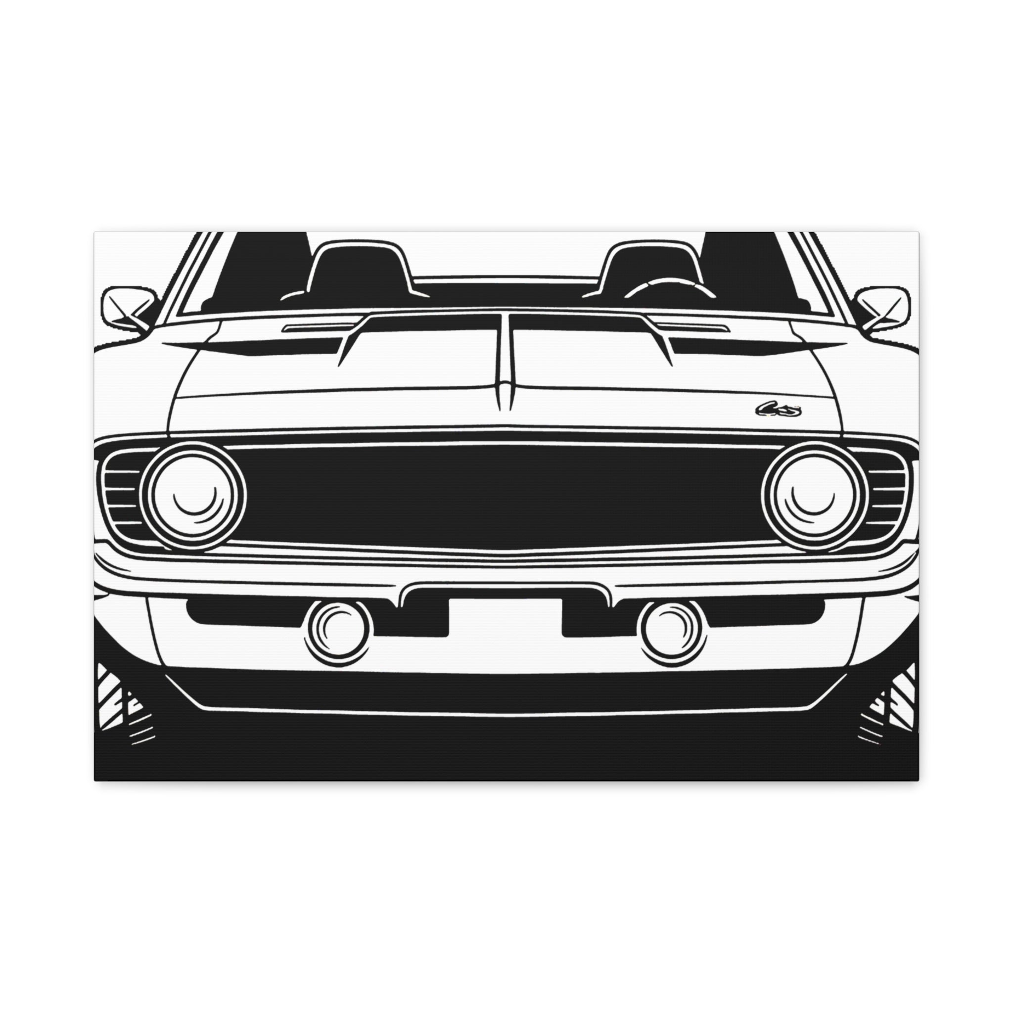 1969 Chevrolet Camaro SS Canvas Wall Art