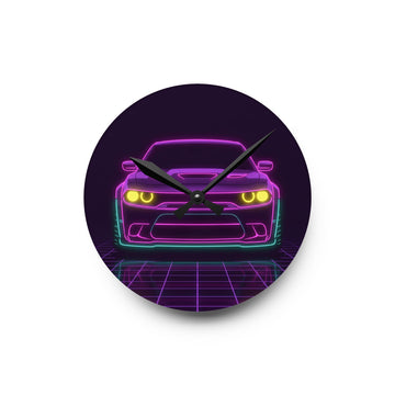 Dodge Challenger SRT Hellcat Wall Clock