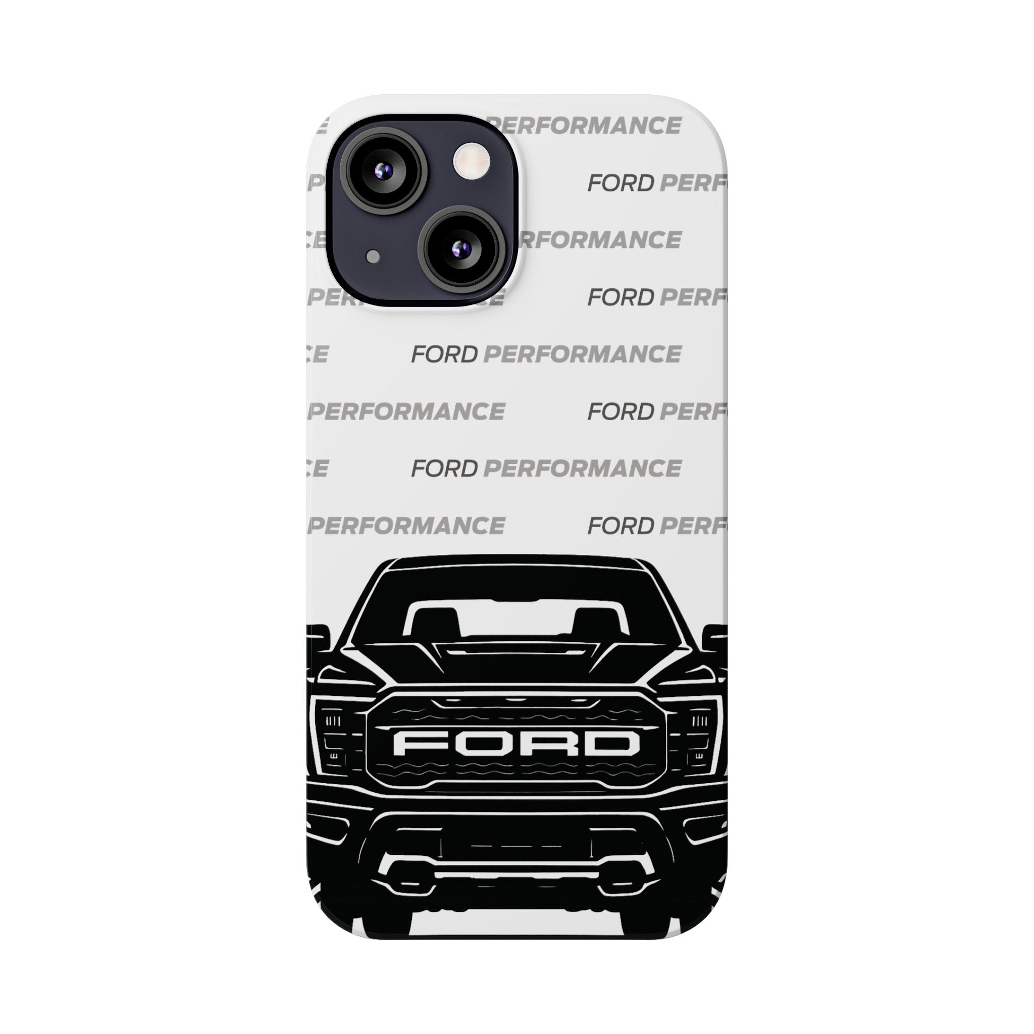 Ford Raptor (Gen 3) Slim Phone Case Greyscale