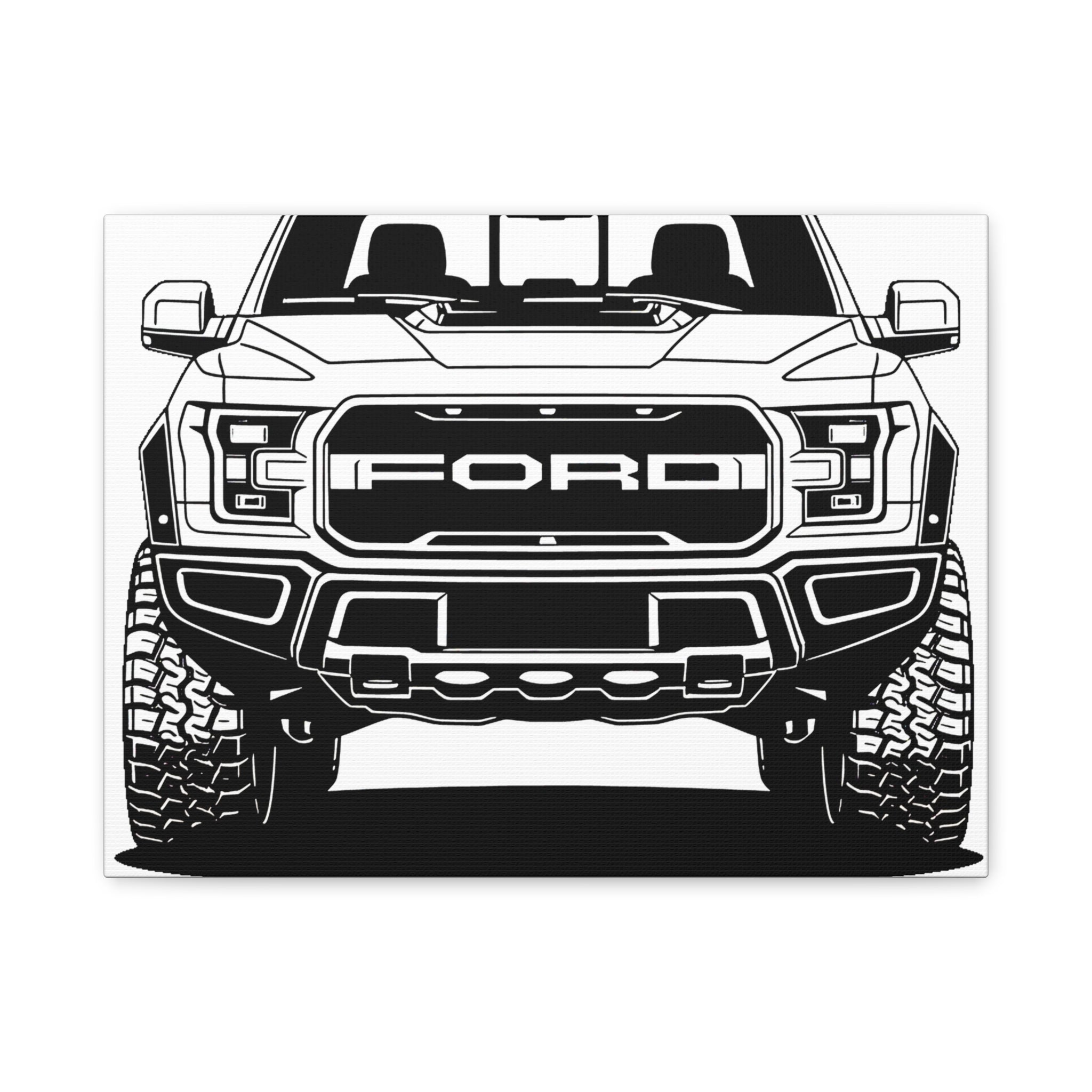 Ford F-150 Raptor Gen 2 Canvas Wall Art