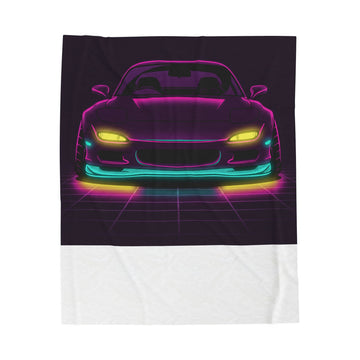 Mazda RX-7 FD Velveteen Plush Blanket