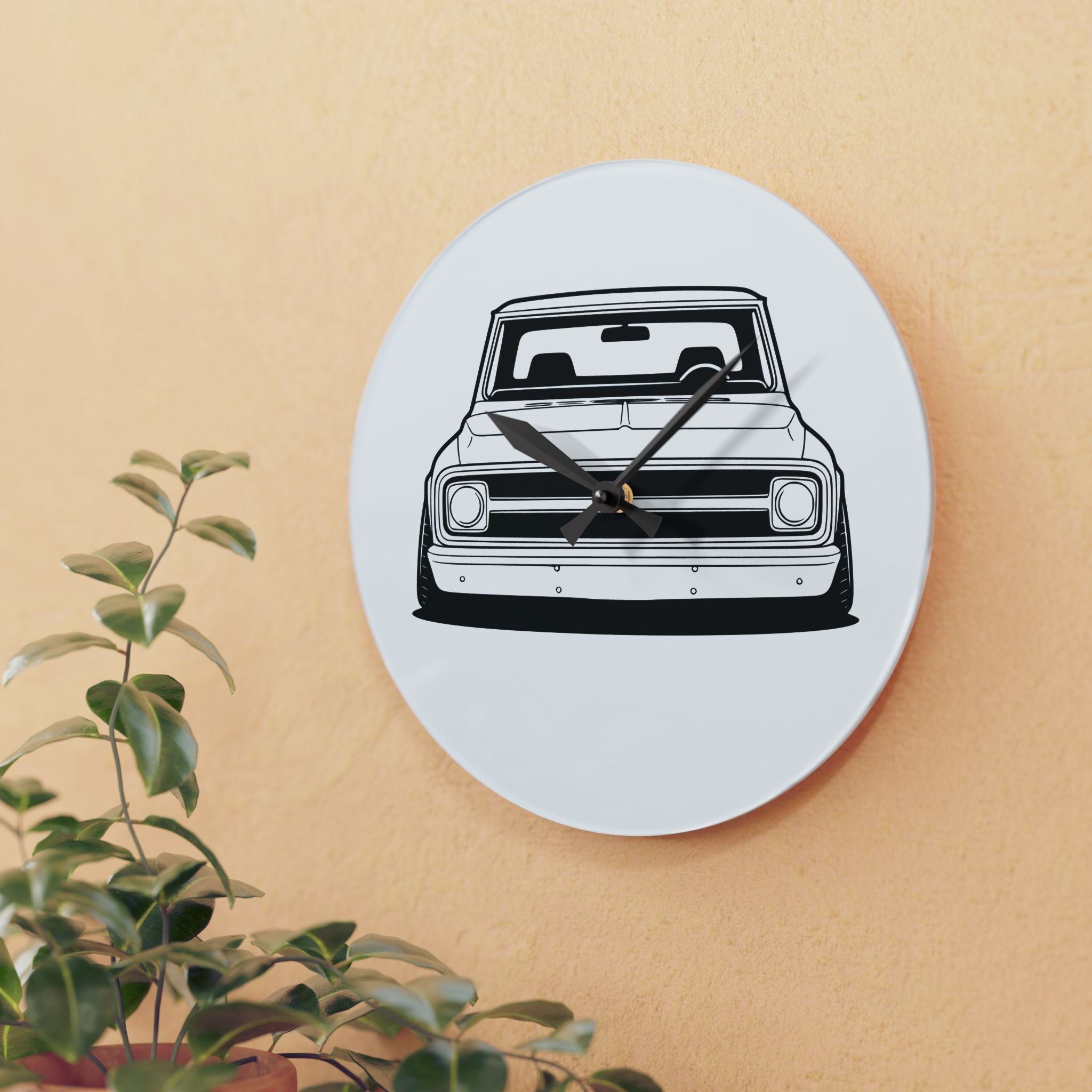 Chevy C10 Pickup (1967-72) Pro-Touring Wall Clock