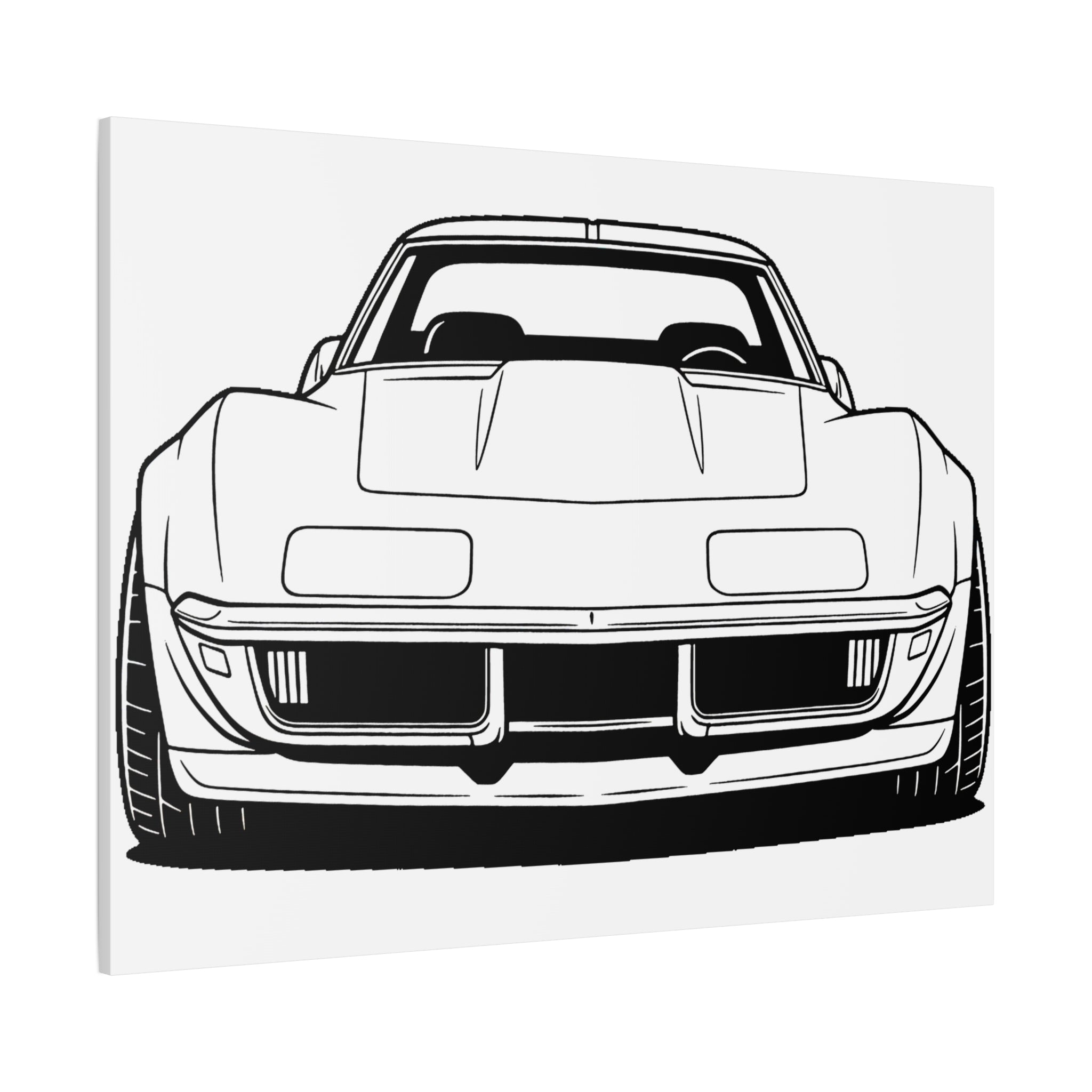 1969 Corvette Stingray C3 Canvas Wall Art
