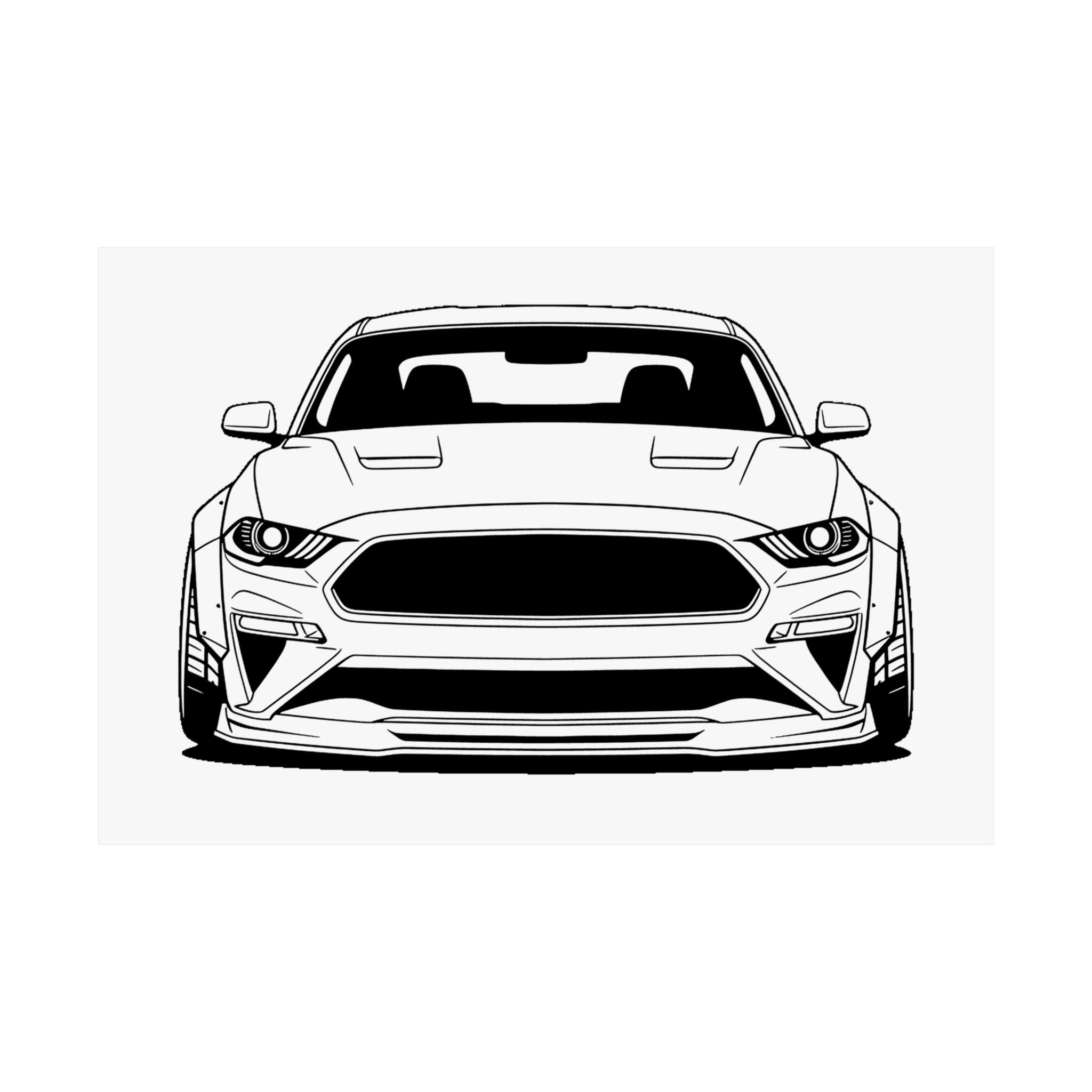 Ford Mustang GT (S650) Poster