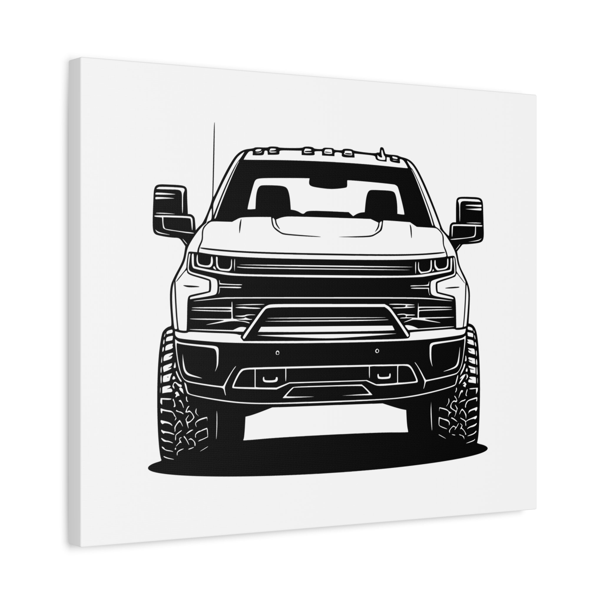 Chevy Silverado Trail Boss (2019+) Canvas Wall Art