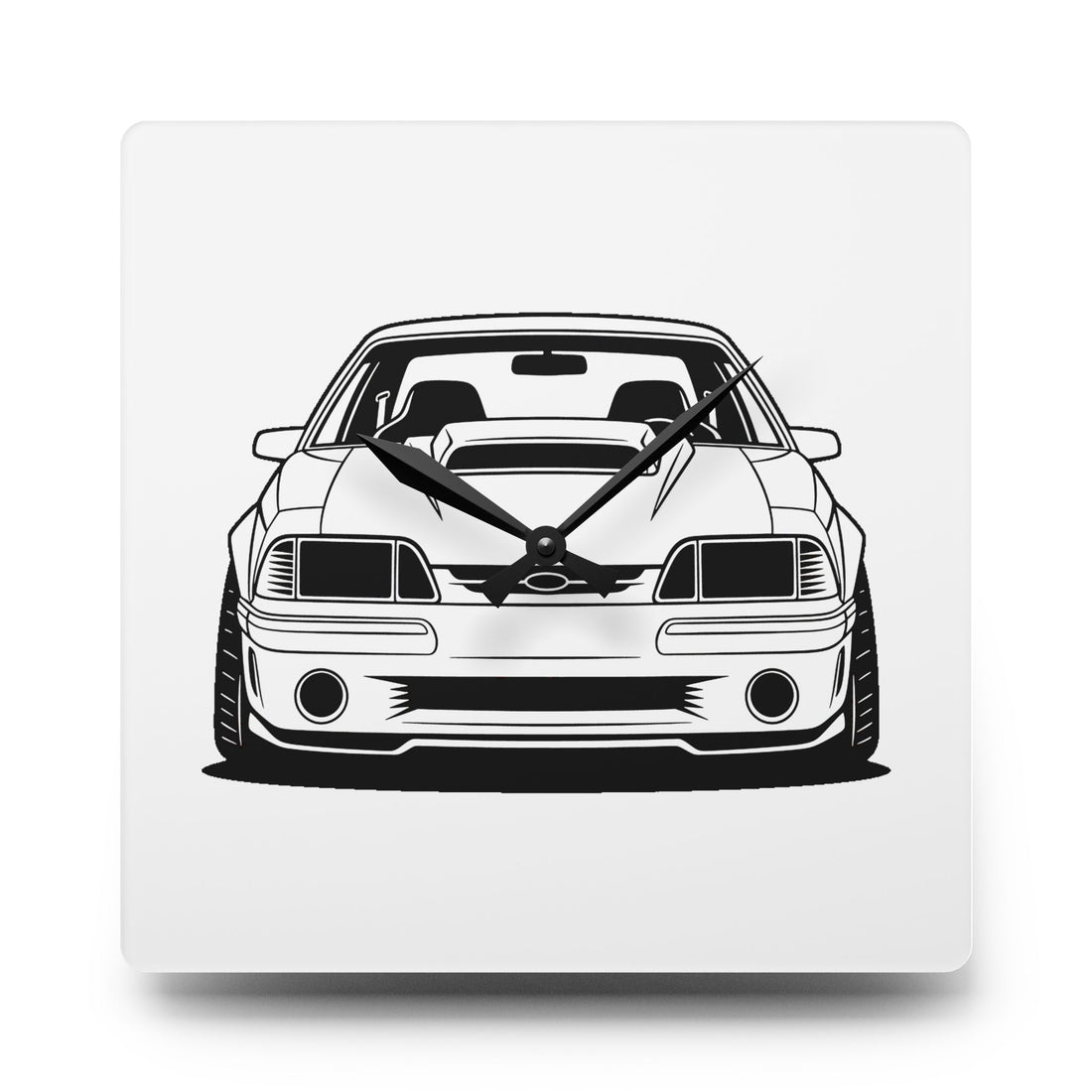 Ford Mustang Fox Body GT Wall Clock