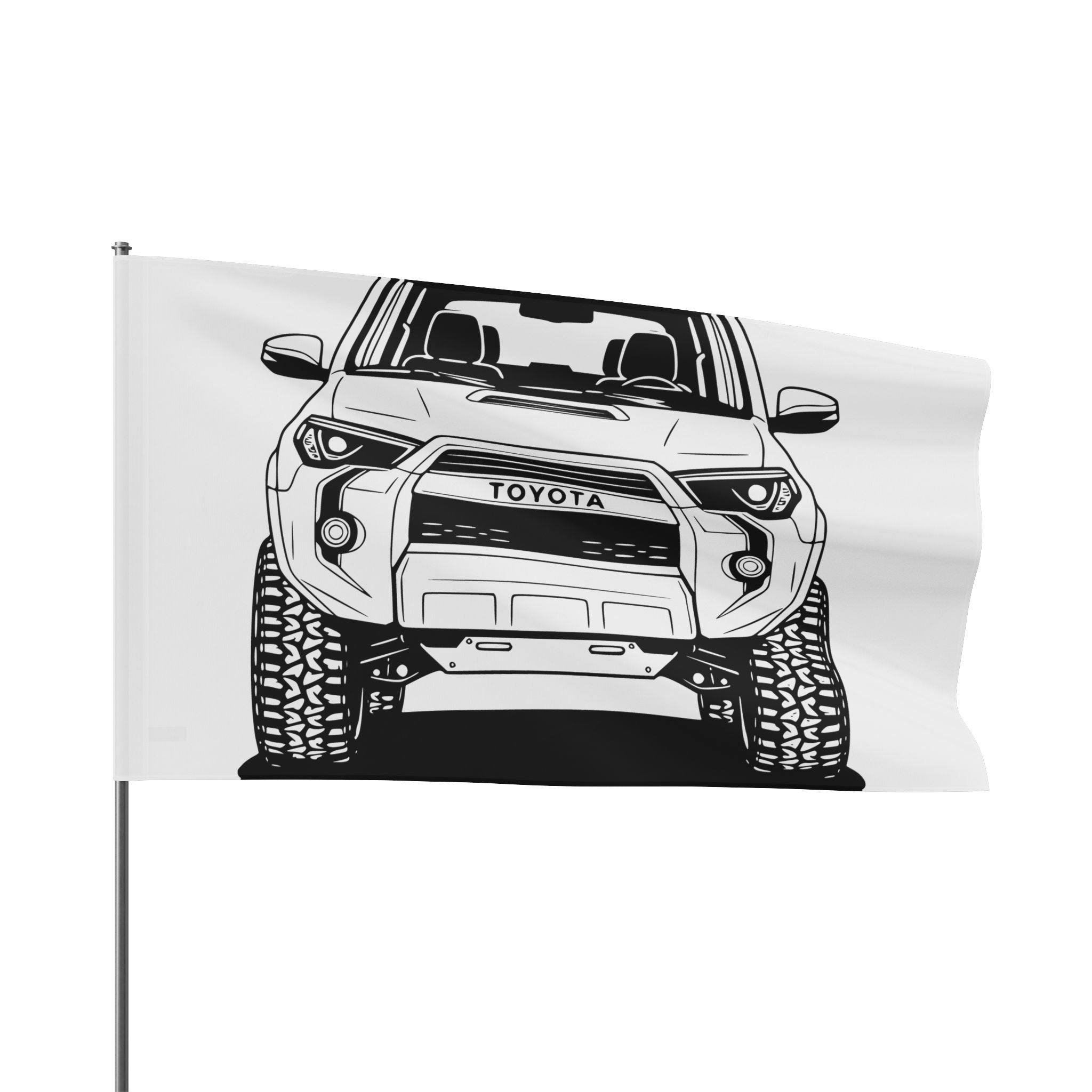 Toyota 4Runner TRD Pro Garage Flag