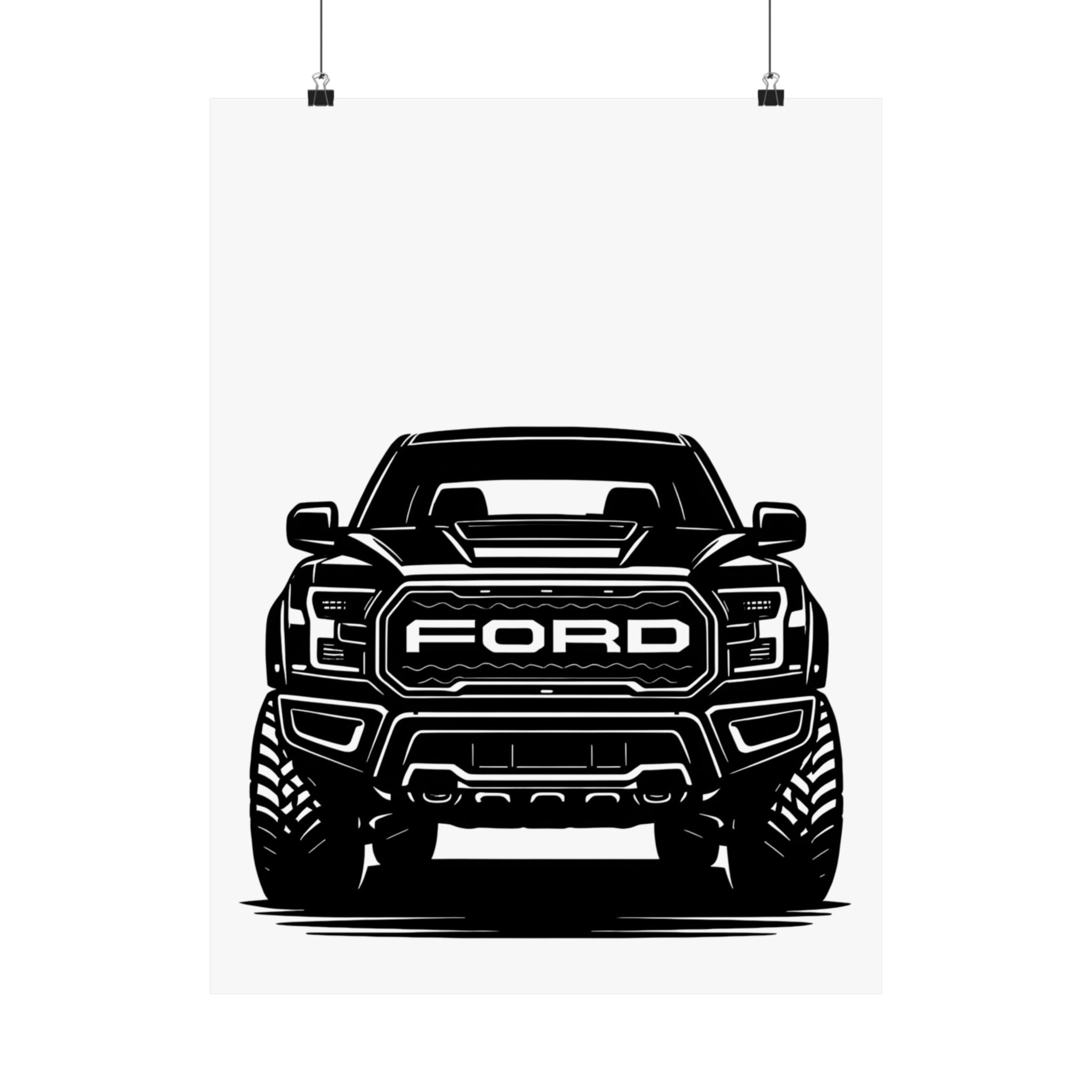 Ford F150 Raptor Gen 2 Print