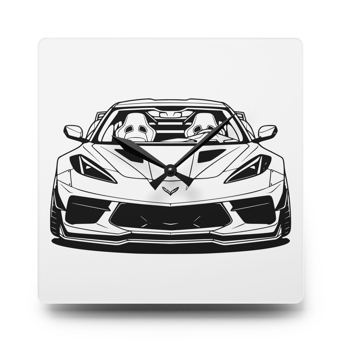 Corvette C8 (2020+) Wall Clock