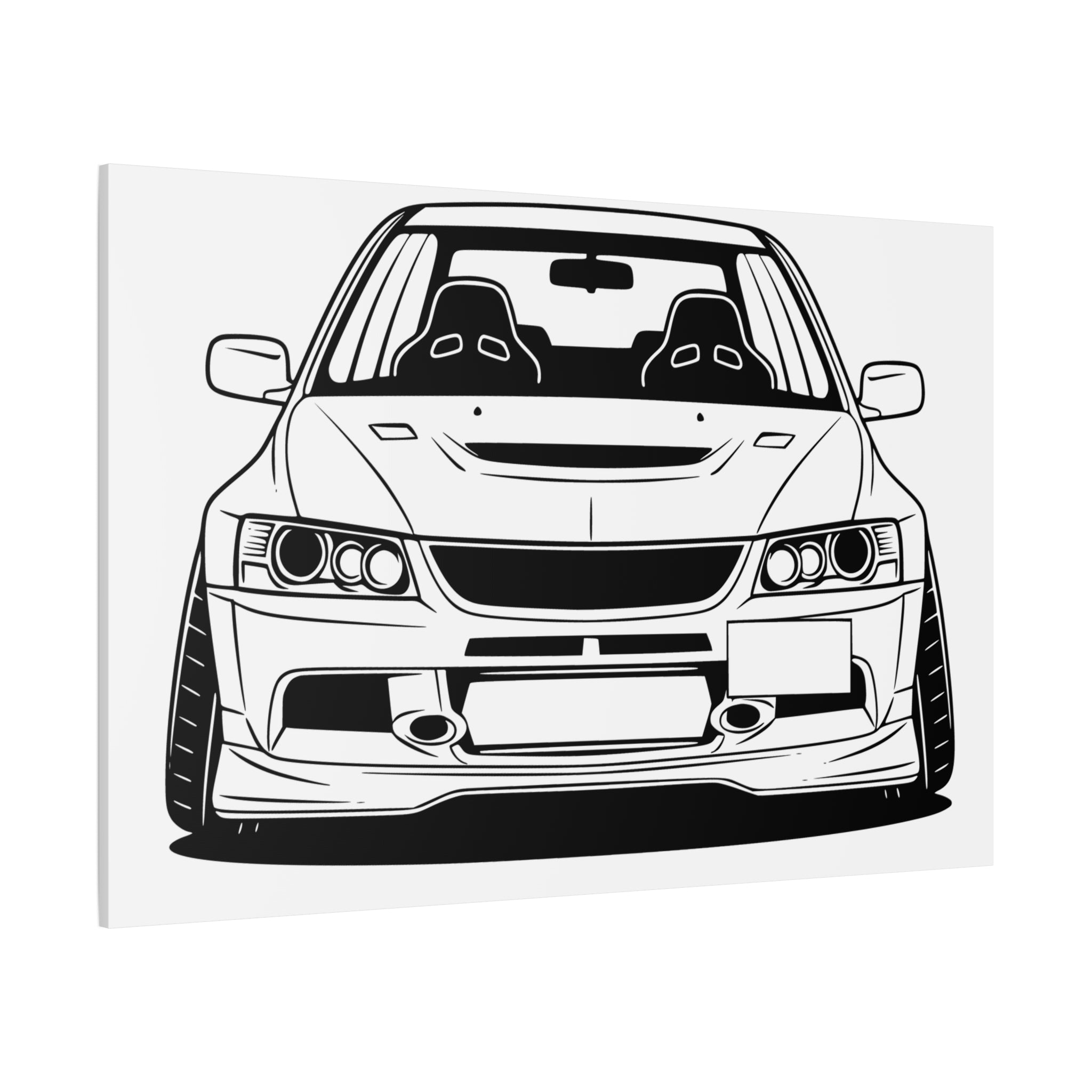 Mitsubishi Evo IX (2005-07) Canvas Wall Art