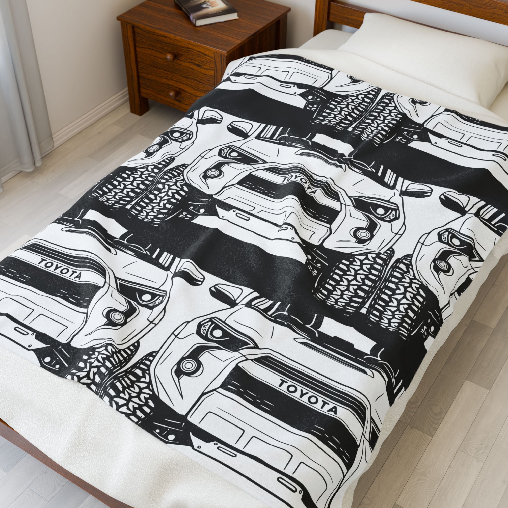 Toyota 4Runner TRD Pro Velveteen Plush Blanket