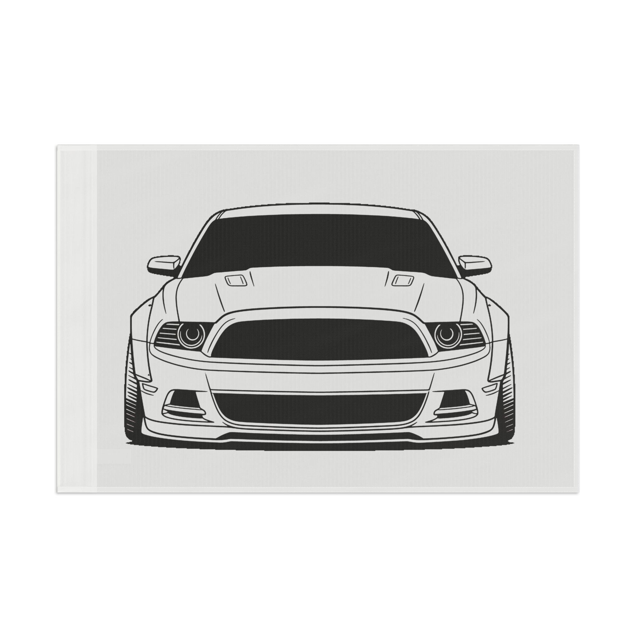 Ford Mustang GT (S197) Garage Flag