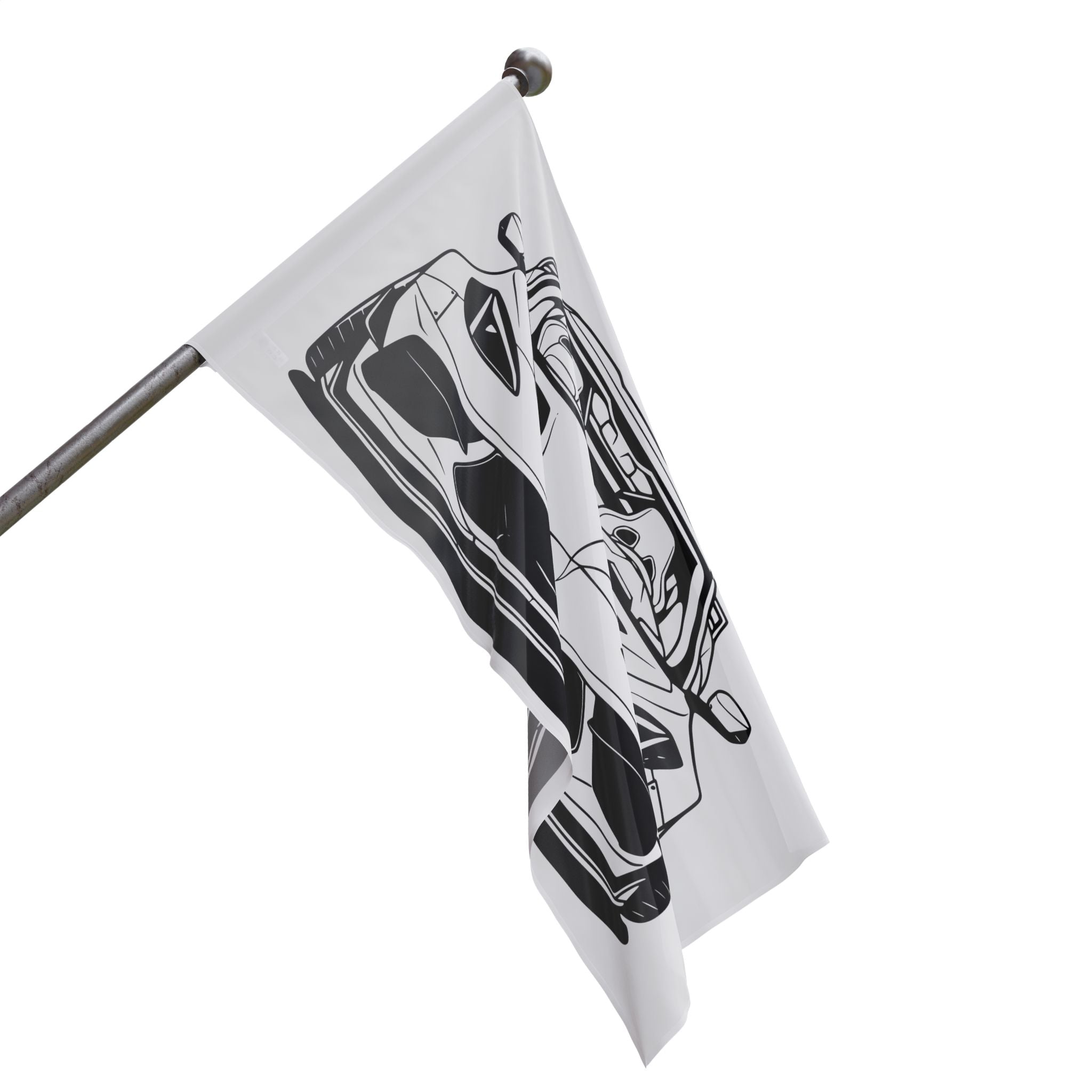 Corvette C8 (2020+) Garage Flag