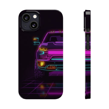 Chevy Silverado Trail Boss (2019+) Neon Synthwave Phone Case