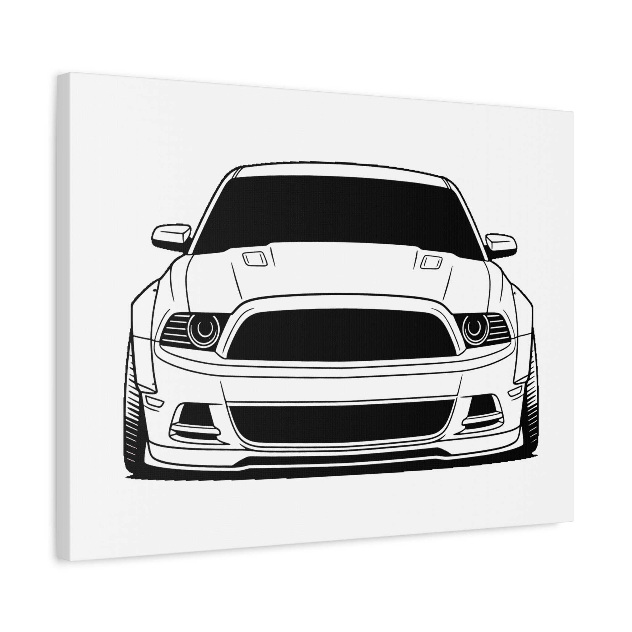 Ford Mustang GT (S197) Canvas Wall Art