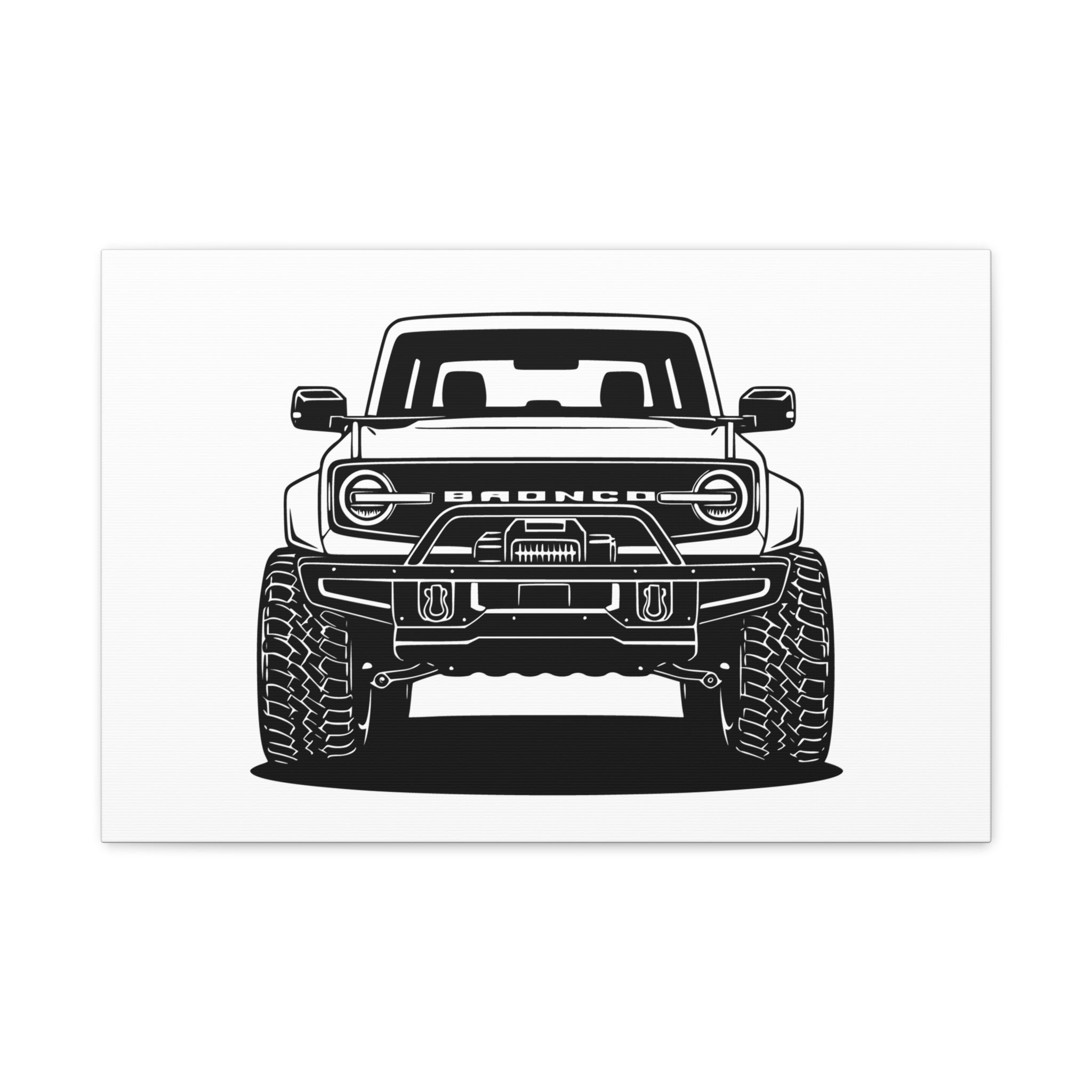 Ford Bronco (2021+) Canvas Wall Art