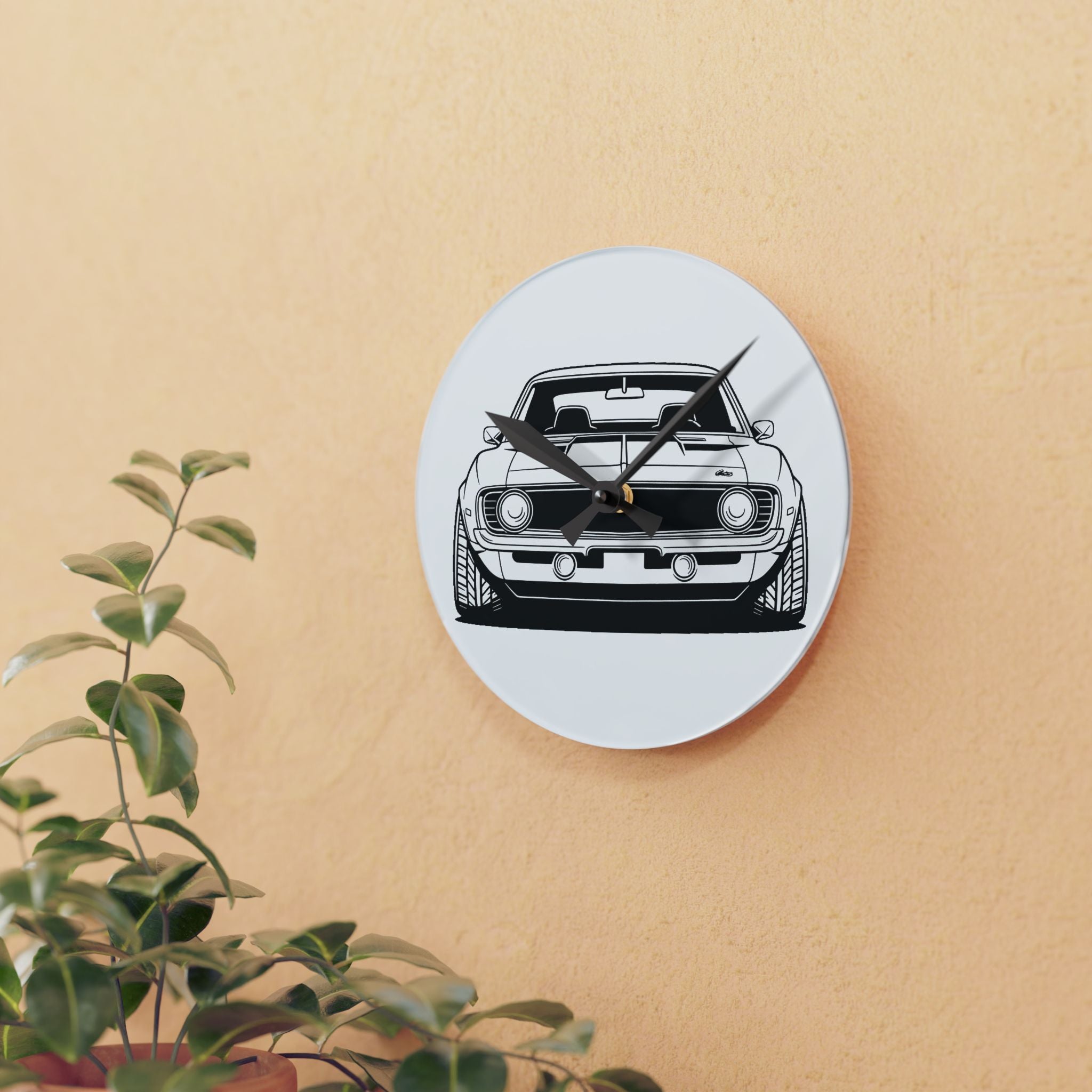 1969 Chevrolet Camaro SS Wall Clock