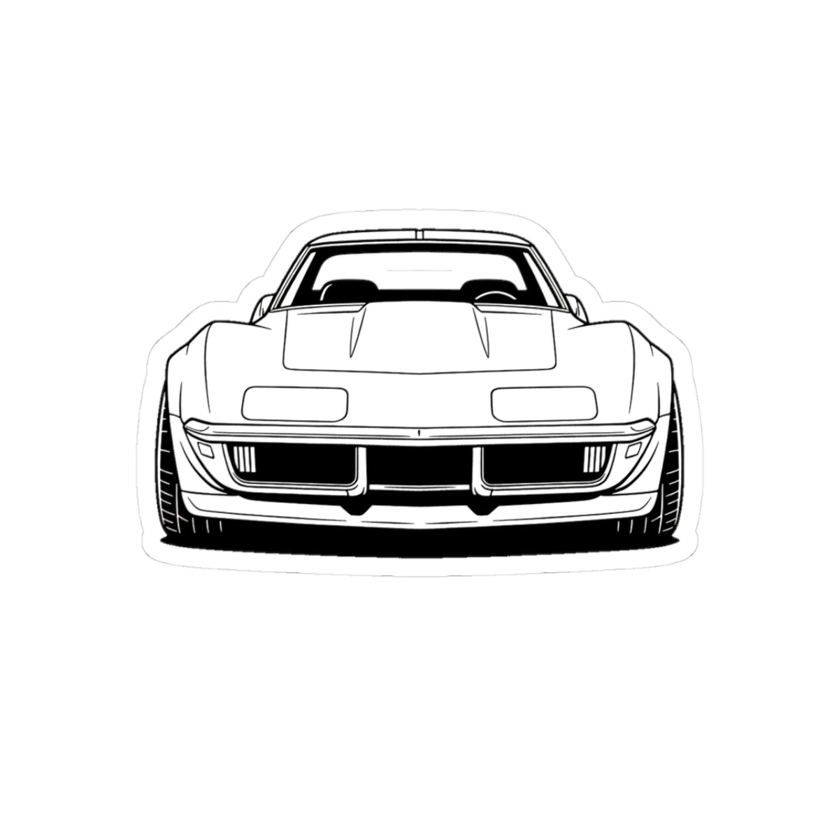 1969 Corvette Stingray C3 Sticker