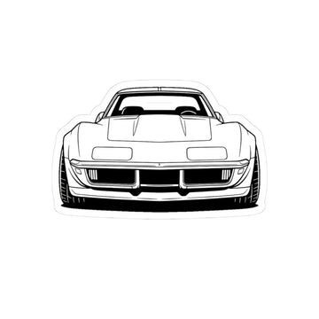 1969 Corvette Stingray C3 Sticker