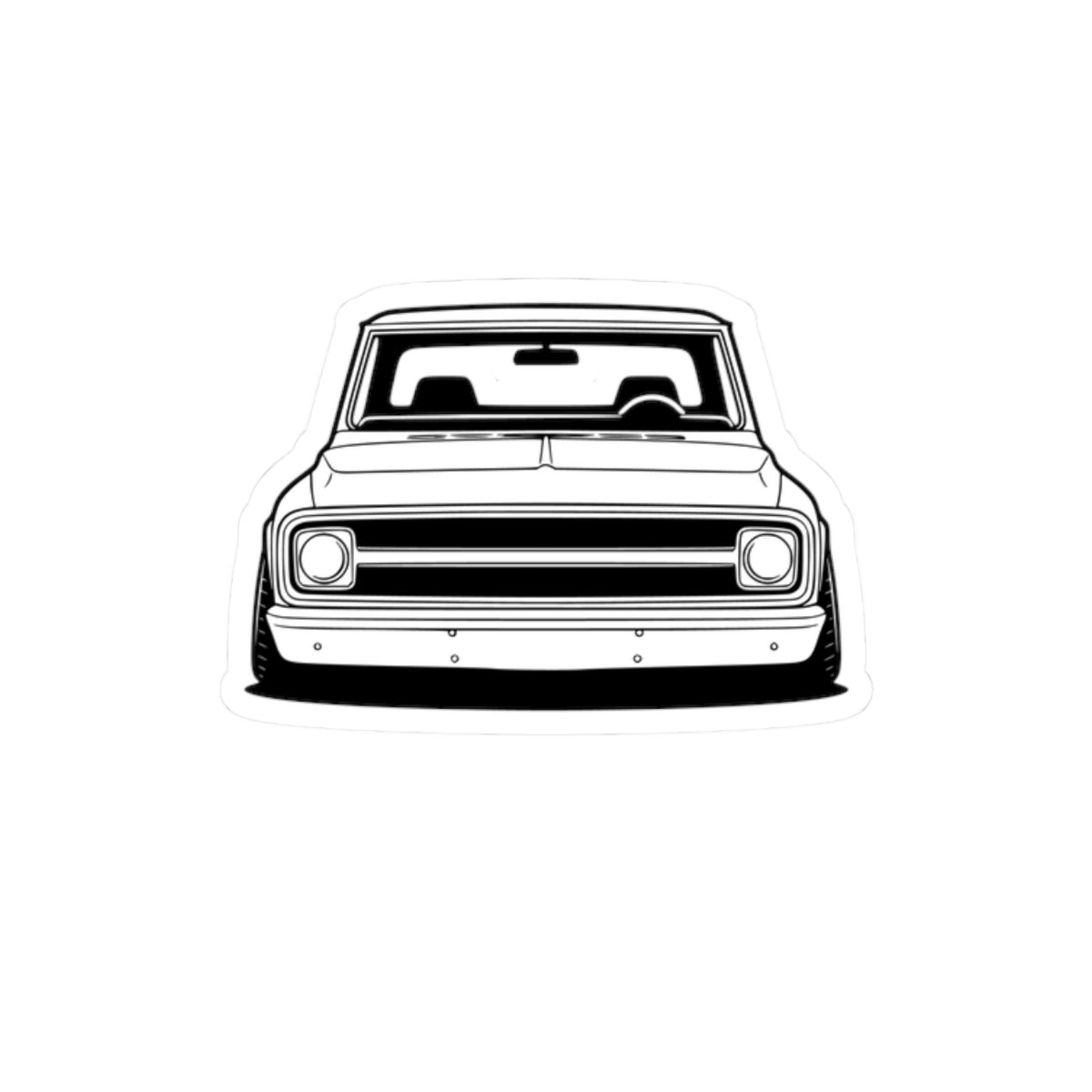 Chevy C10 Pickup (1967-72) Pro-Touring Sticker