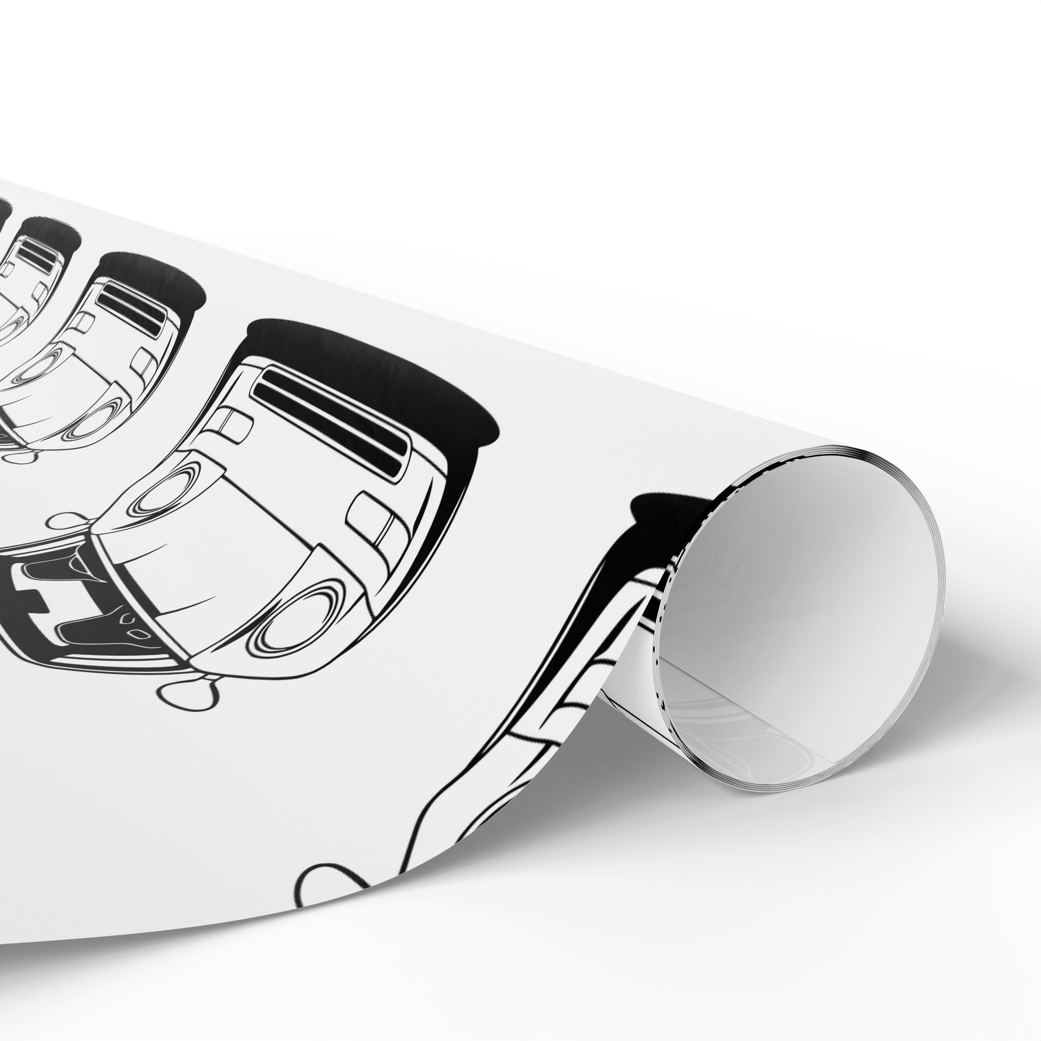 Porsche 964 Singer Gift Wrapping Paper