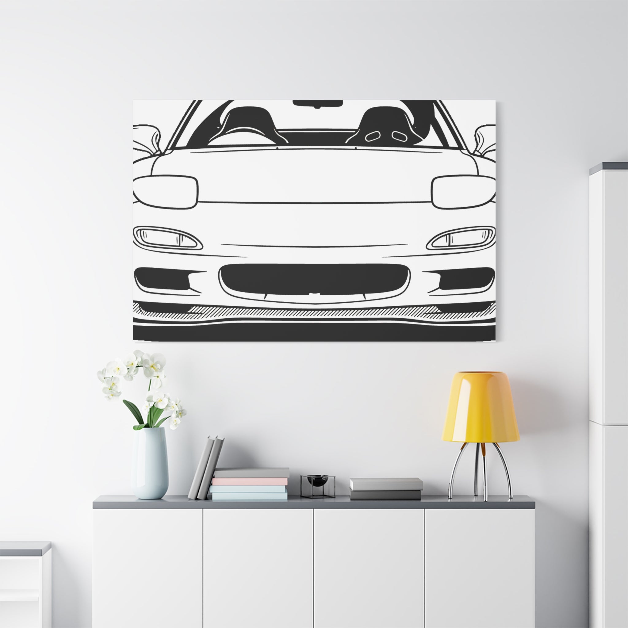 Mazda RX-7 FD Canvas Wall Art