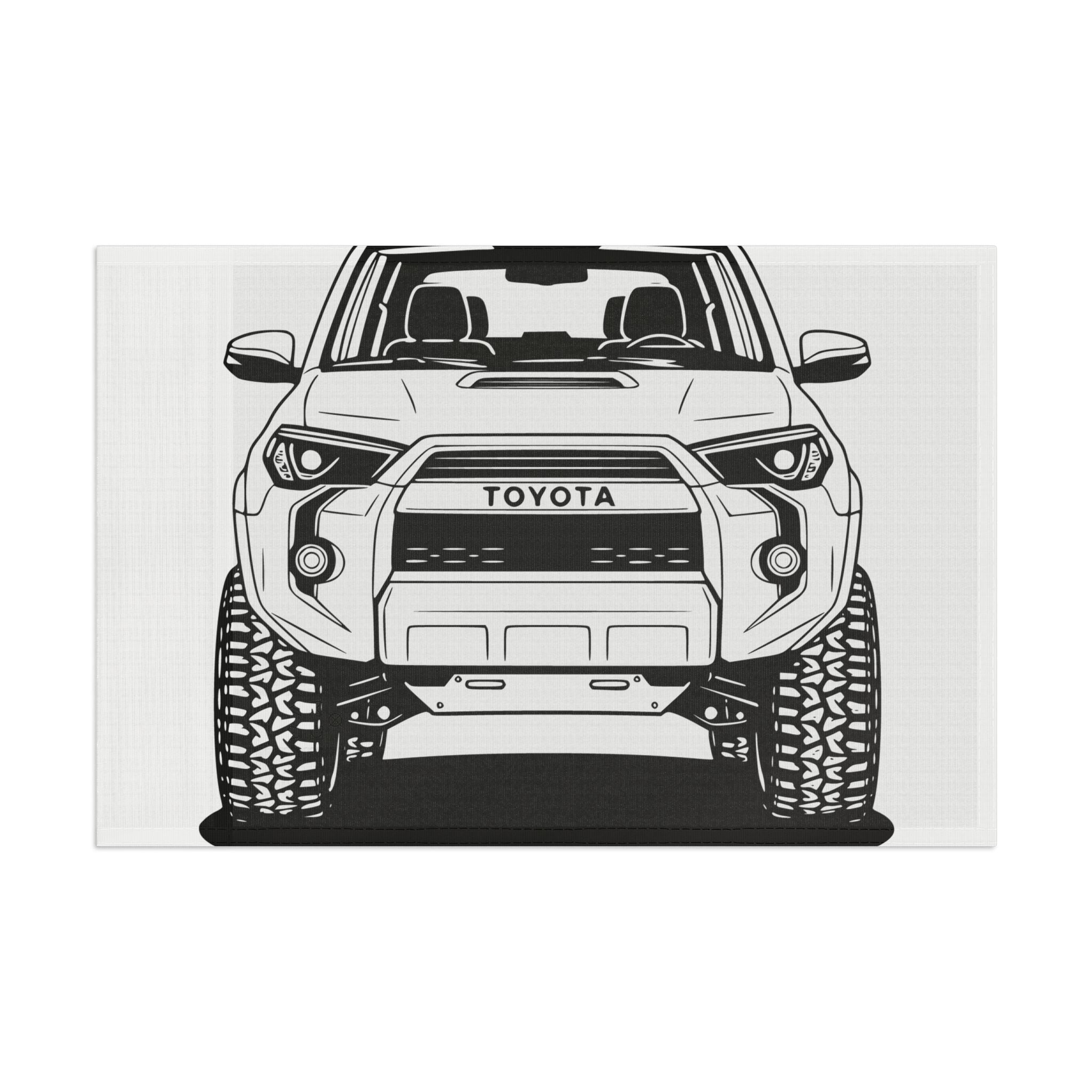 Toyota 4Runner TRD Pro Garage Flag
