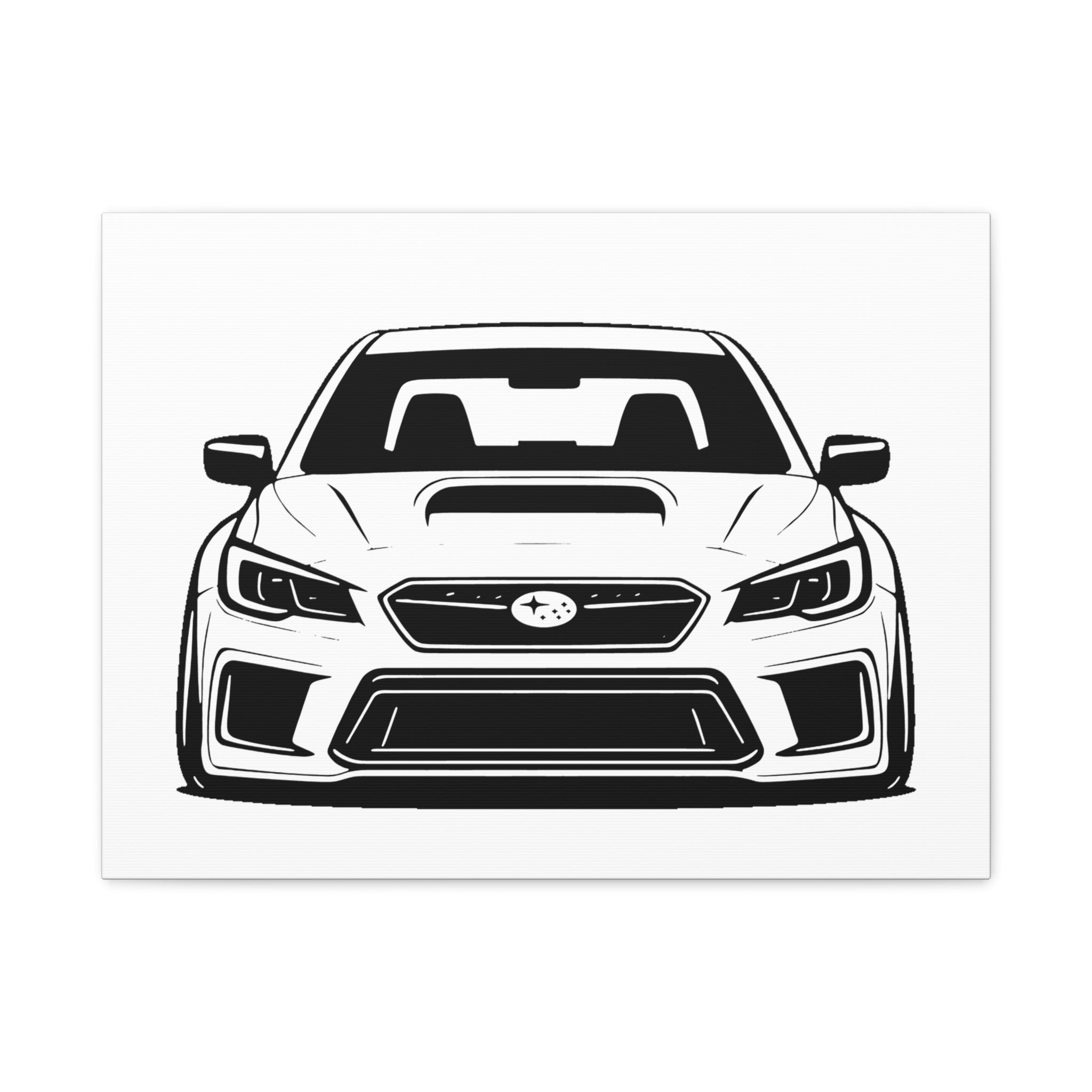 Subaru WRX STI Canvas Wall Art