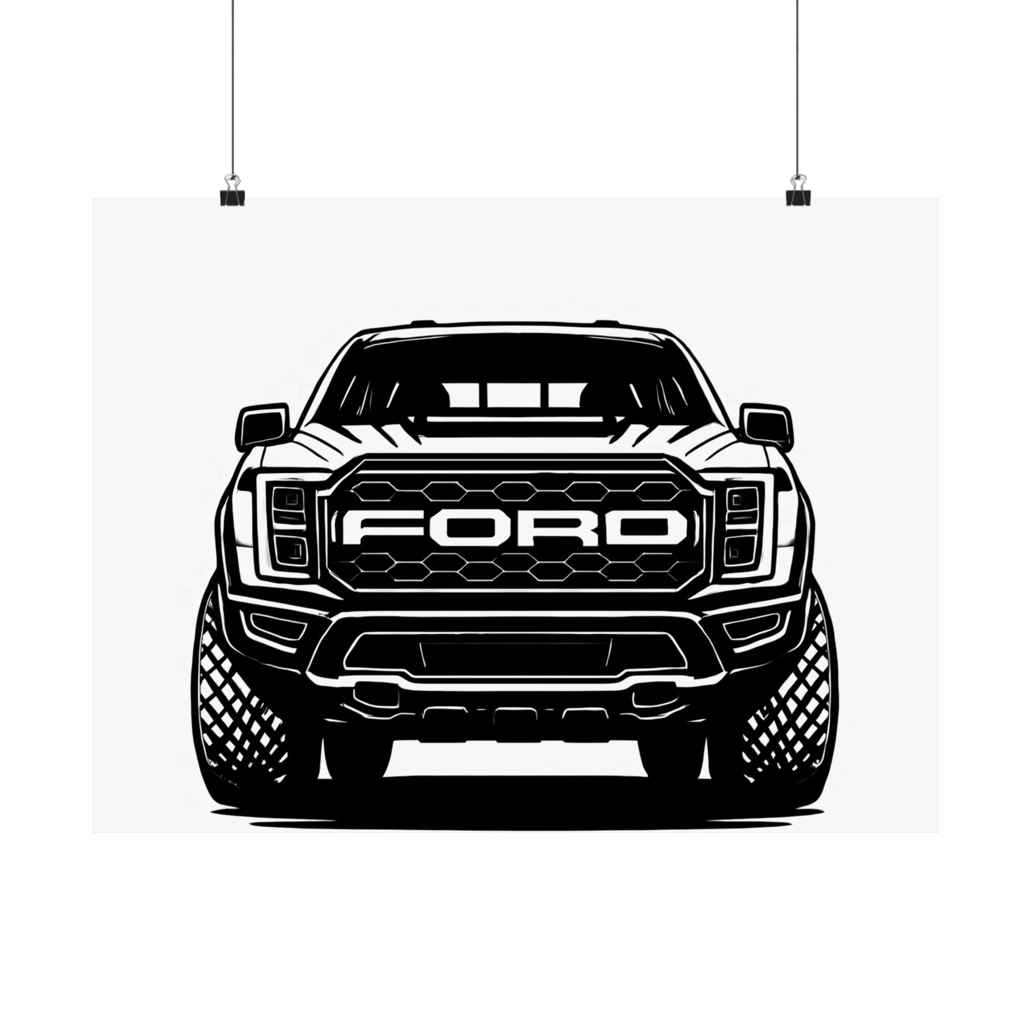Ford F150 Raptor Gen 3 Print