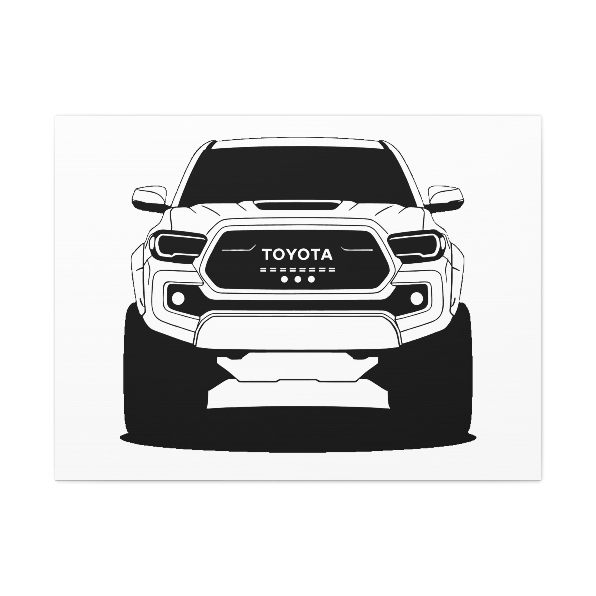 Toyota Tacoma TRD Pro Canvas Wall Art