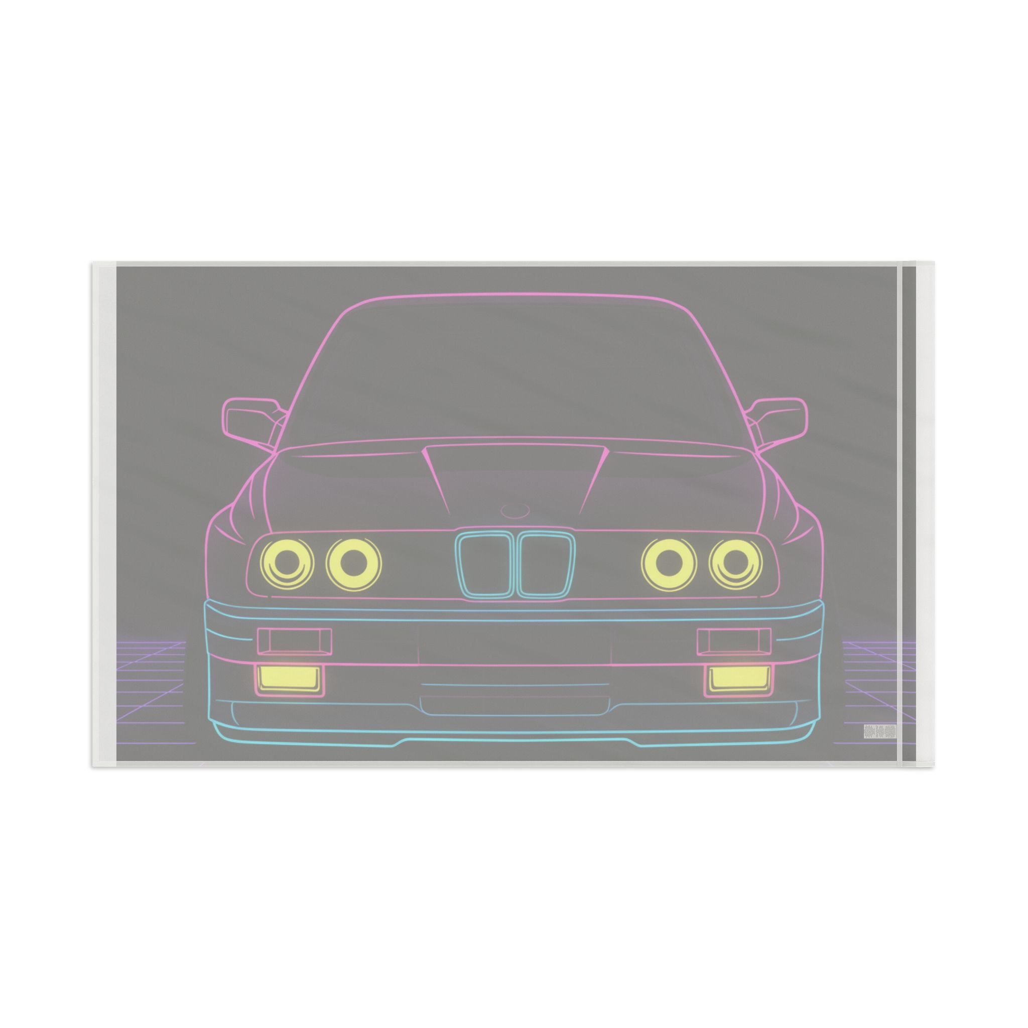 BMW E30 Garage Flag