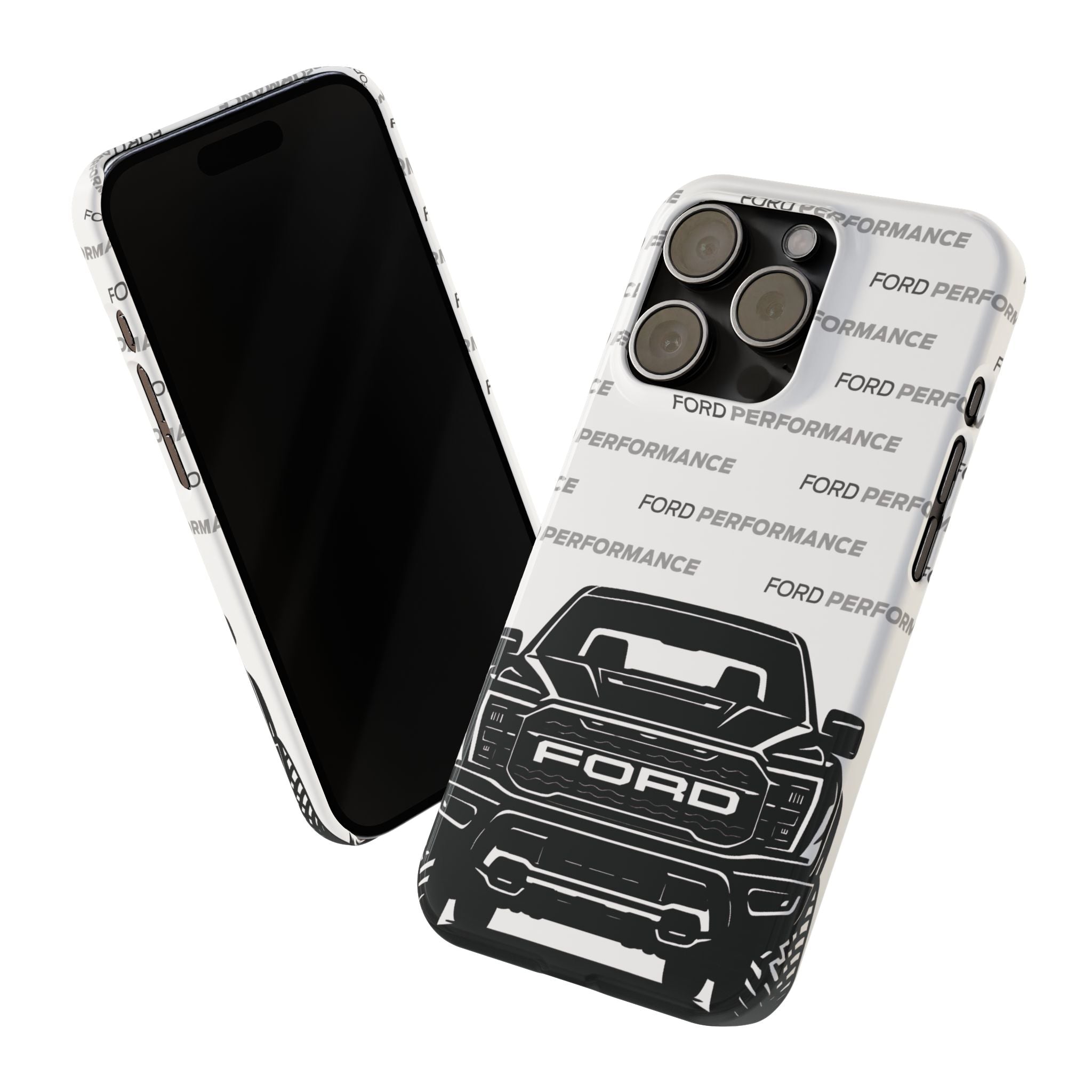 Ford Raptor (Gen 3) Slim Phone Case Greyscale