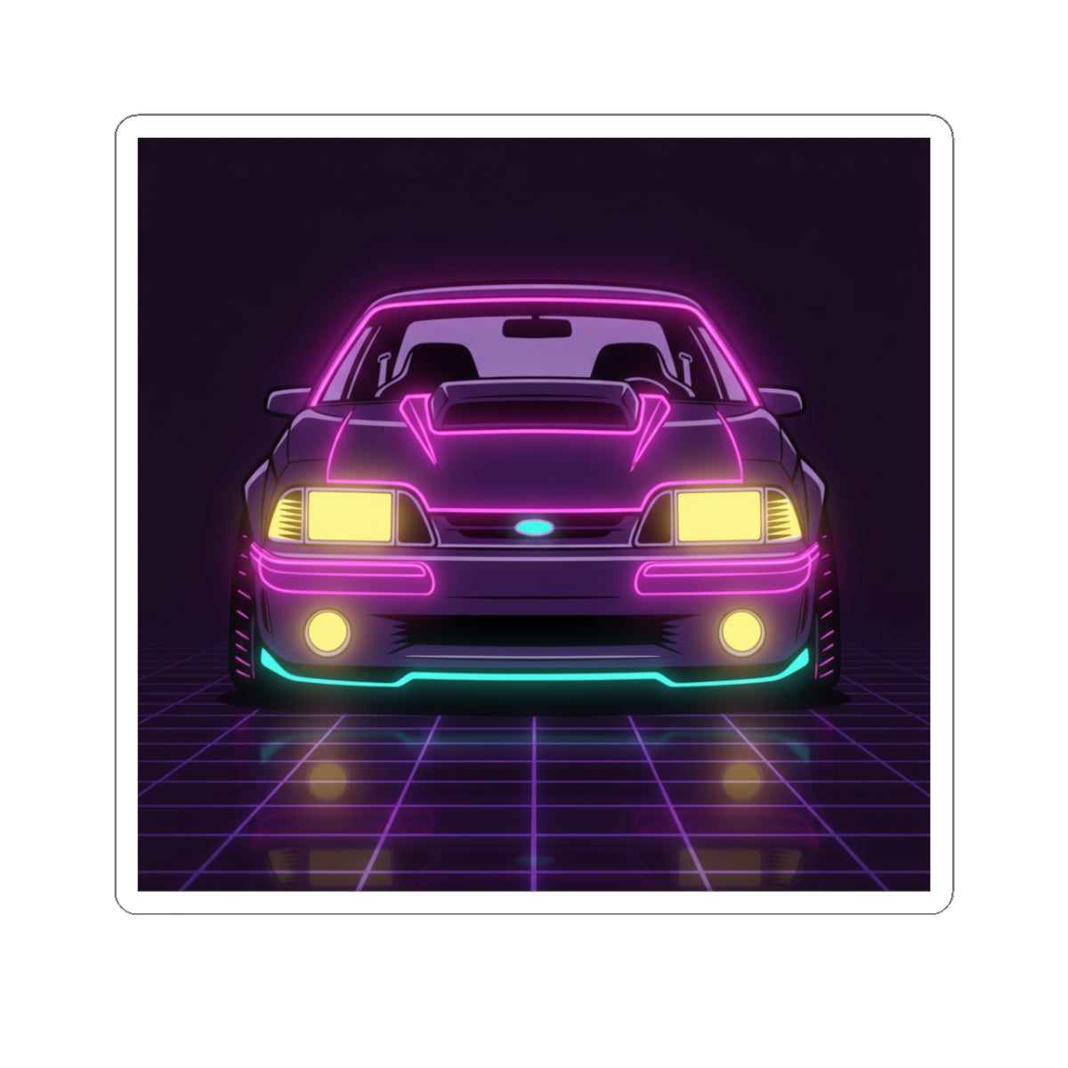Ford Mustang Fox Body GT Sticker