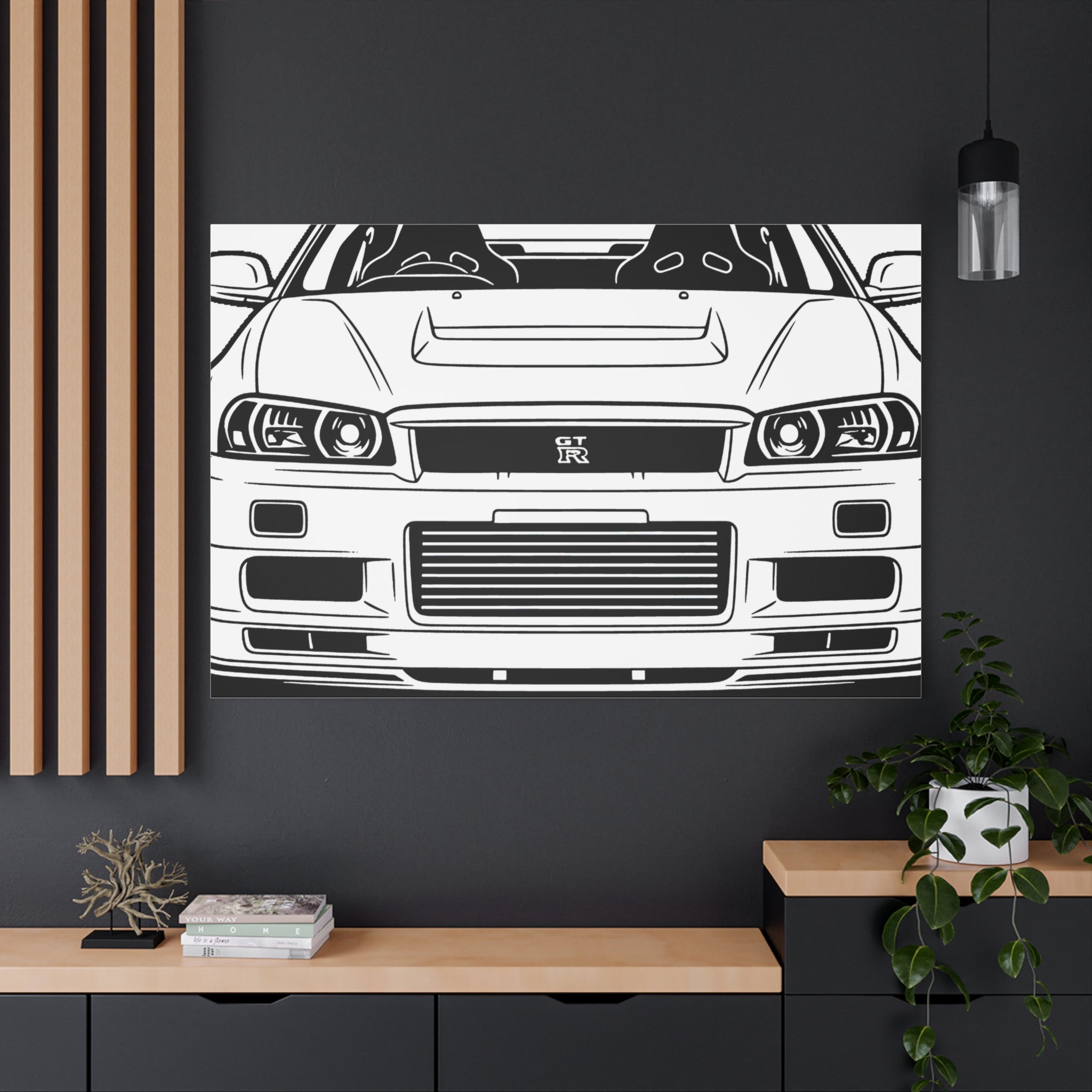 Nissan GT-R Canvas Wall Art