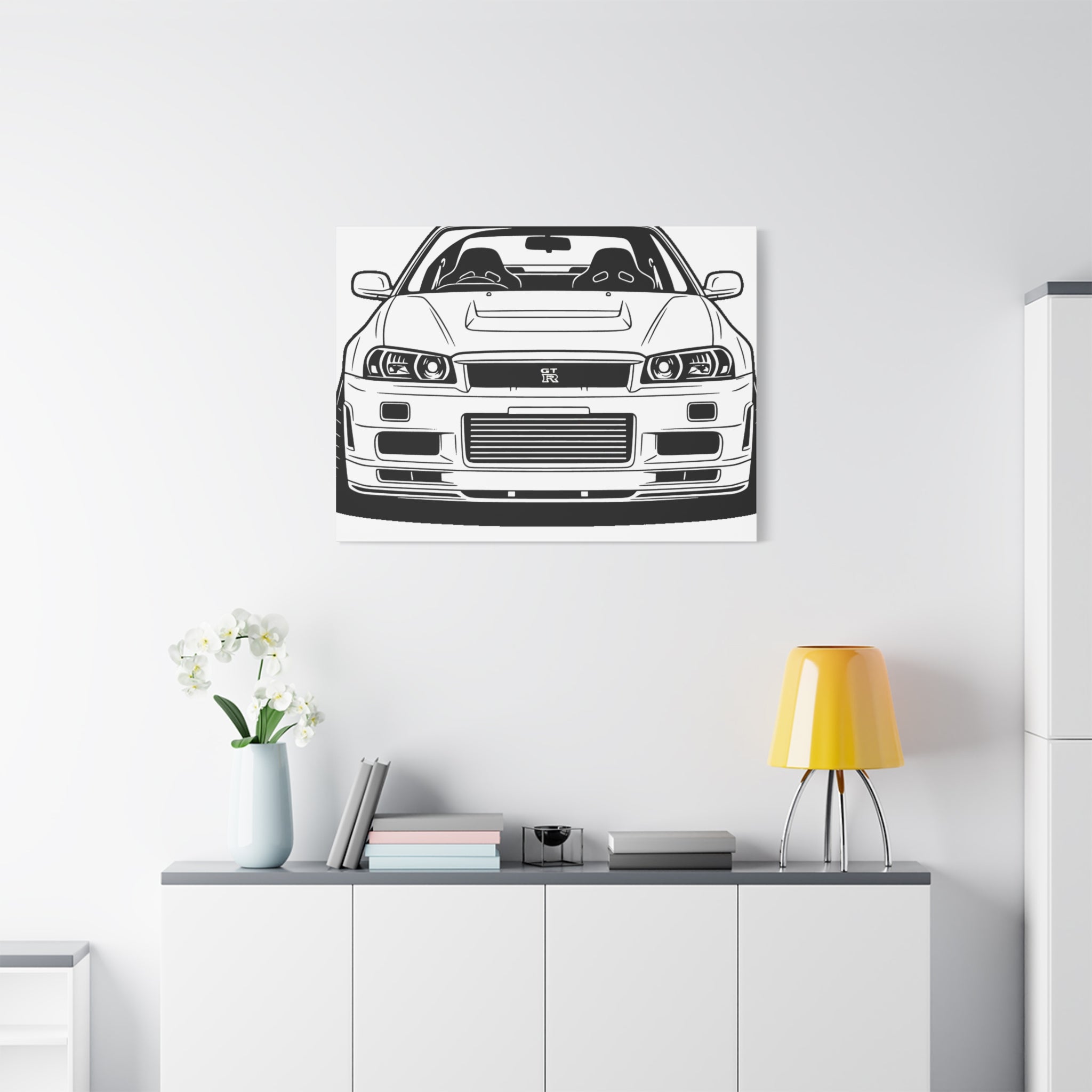 Nissan GT-R Canvas Wall Art