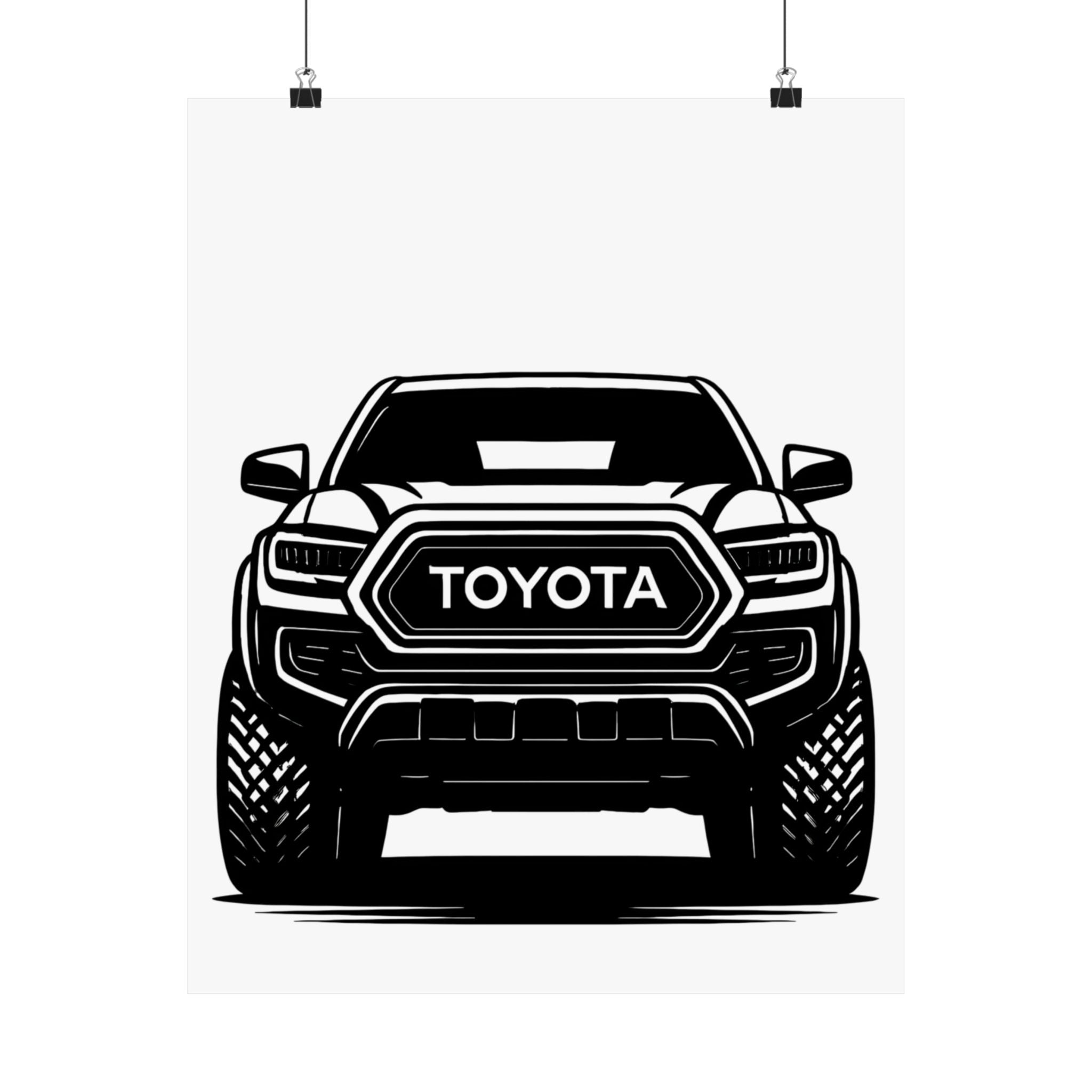 Toyota Tacoma TRD Pro Poster Print