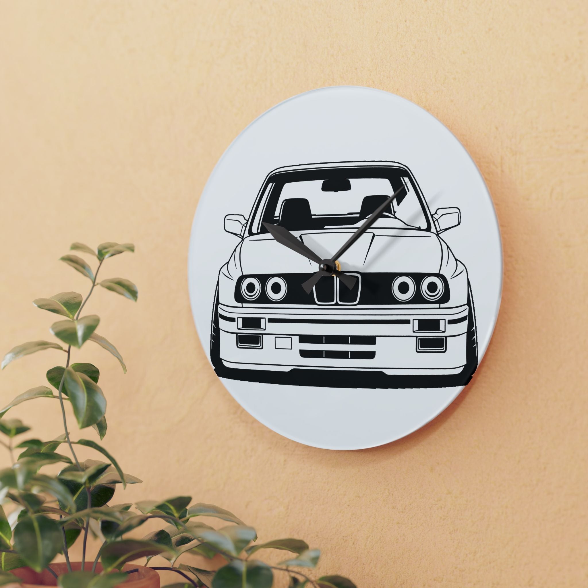 BMW E30 Wall Clock