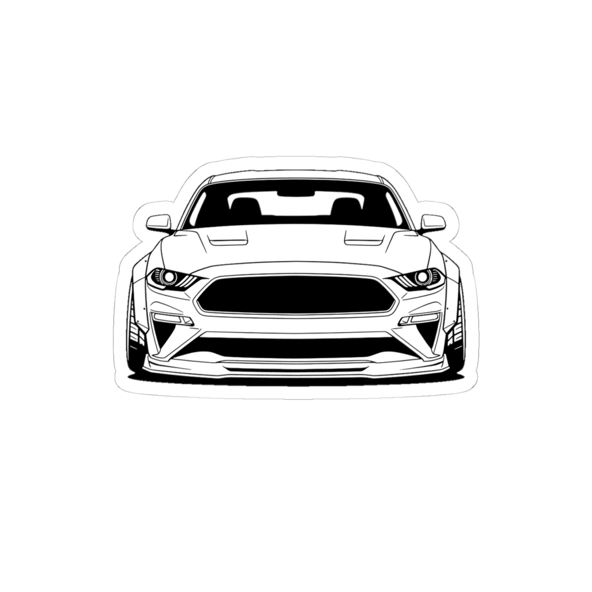Ford Mustang GT (S650) Sticker