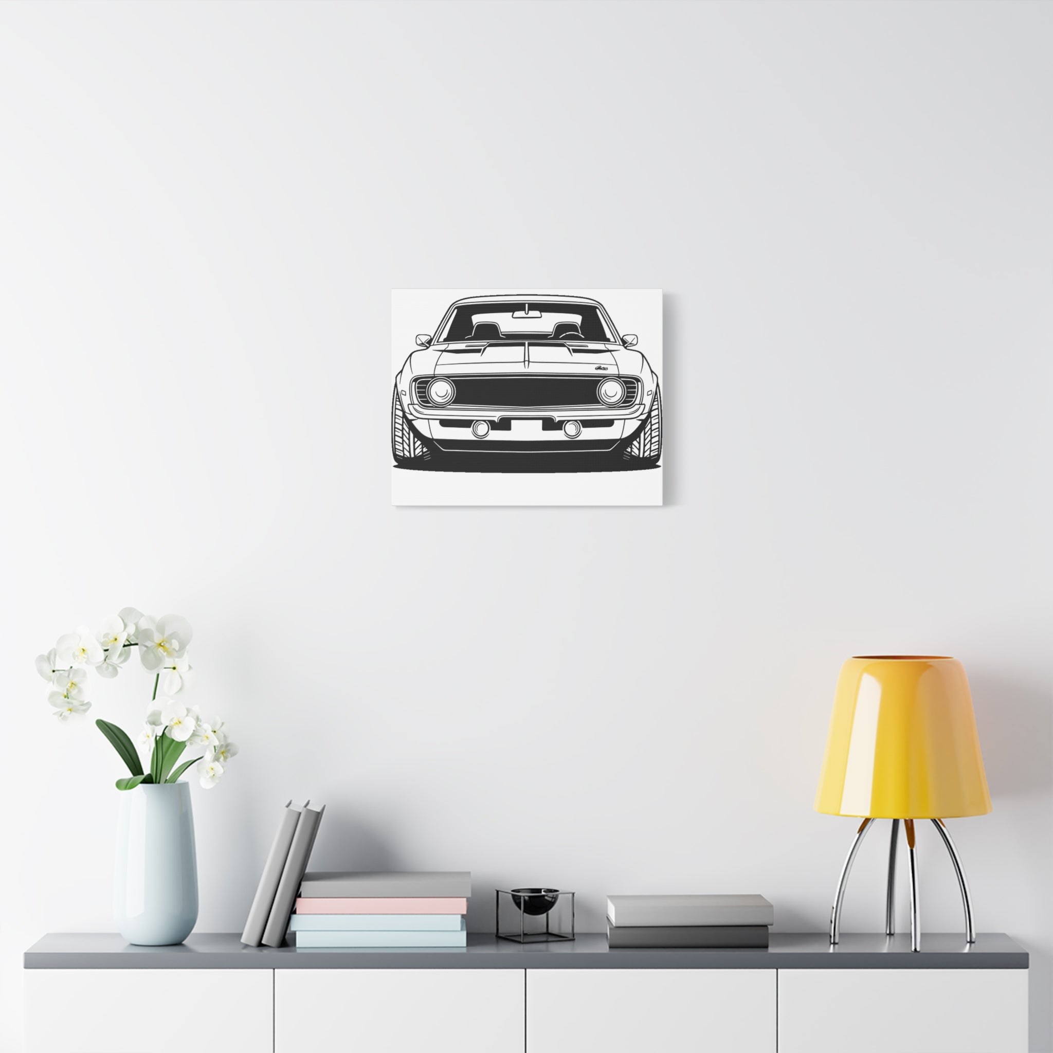 1969 Chevrolet Camaro SS Canvas Wall Art
