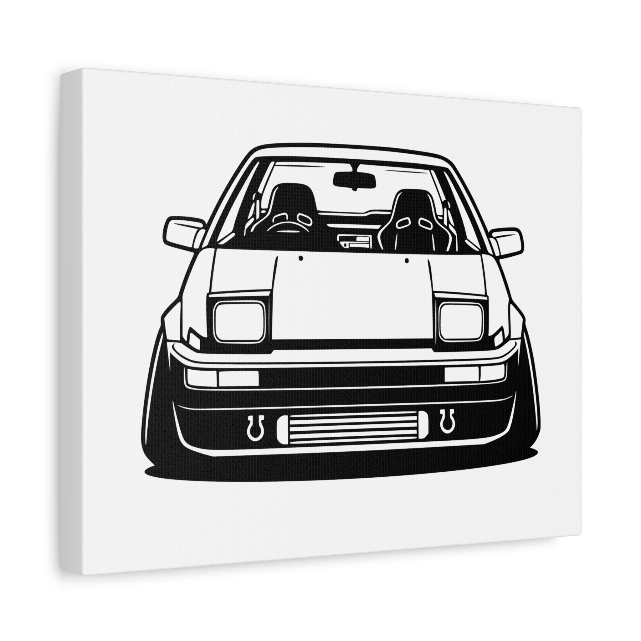Toyota AE86 (1983-87) Canvas Wall Art