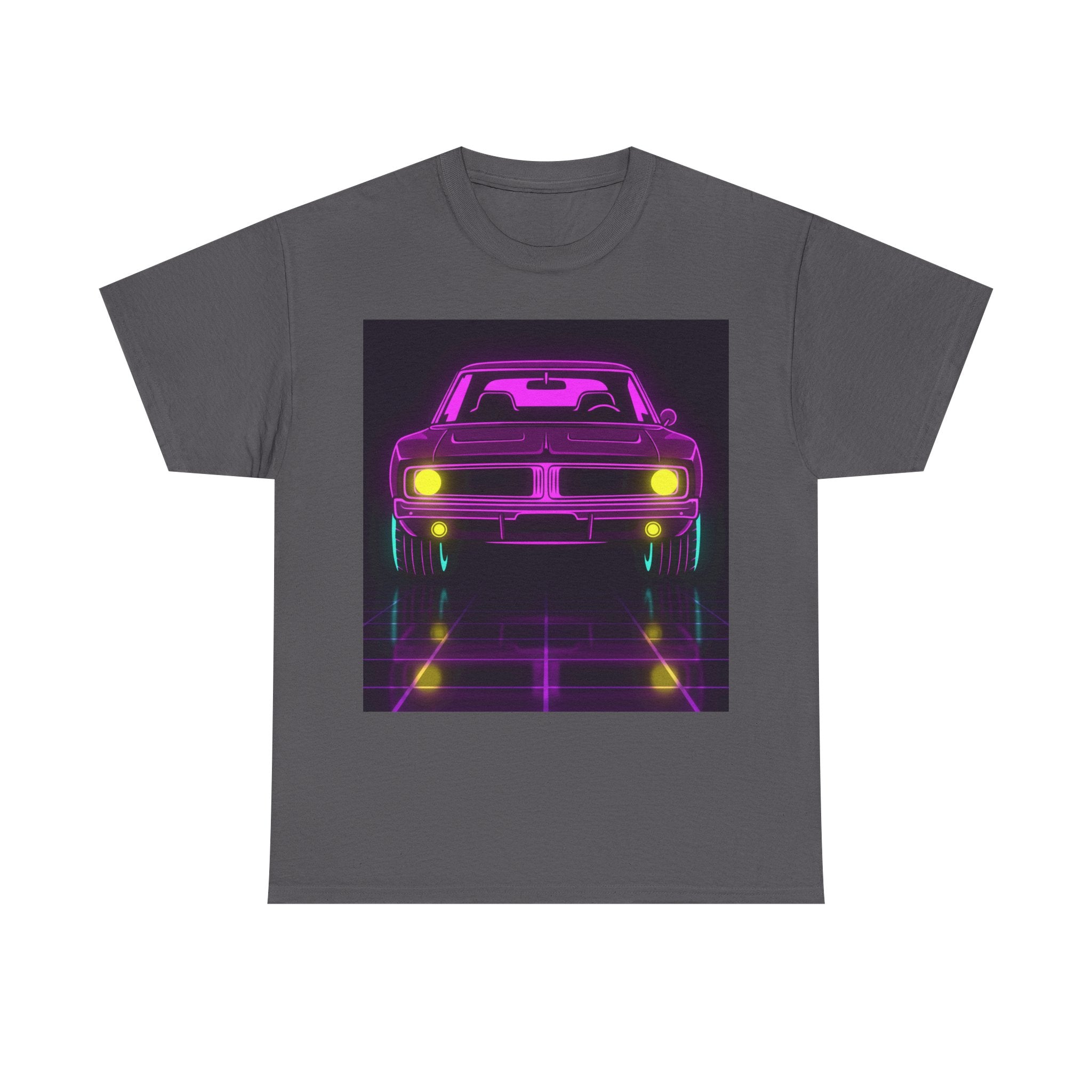Dodge Charger R/T (1968-70) Resto-Mod Neon Synthwave Unisex Tee