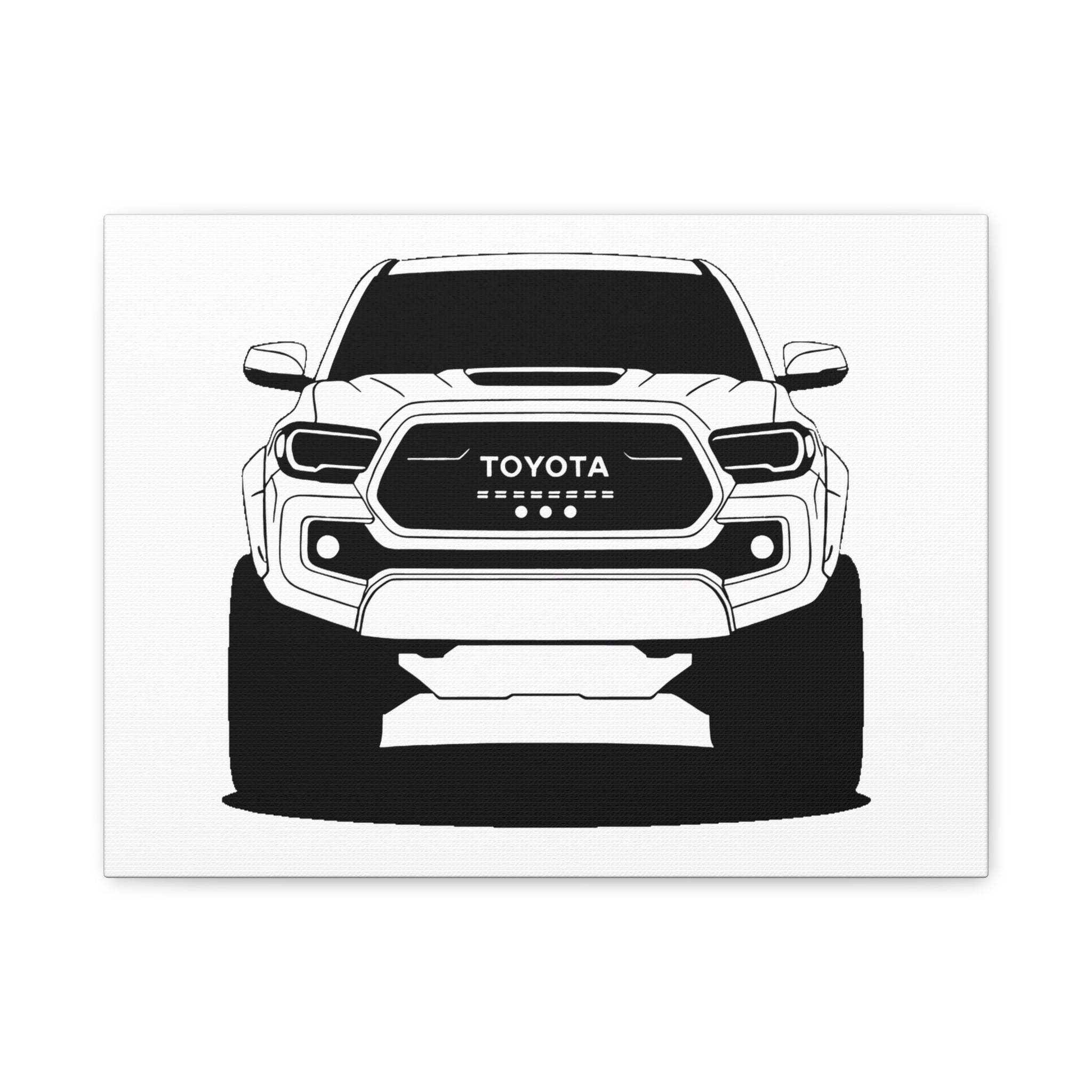 Toyota Tacoma TRD Pro Canvas Wall Art